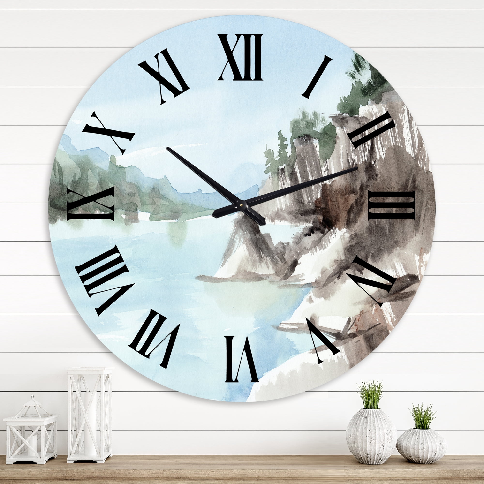 Designart 1 in Quartz Wall Clock