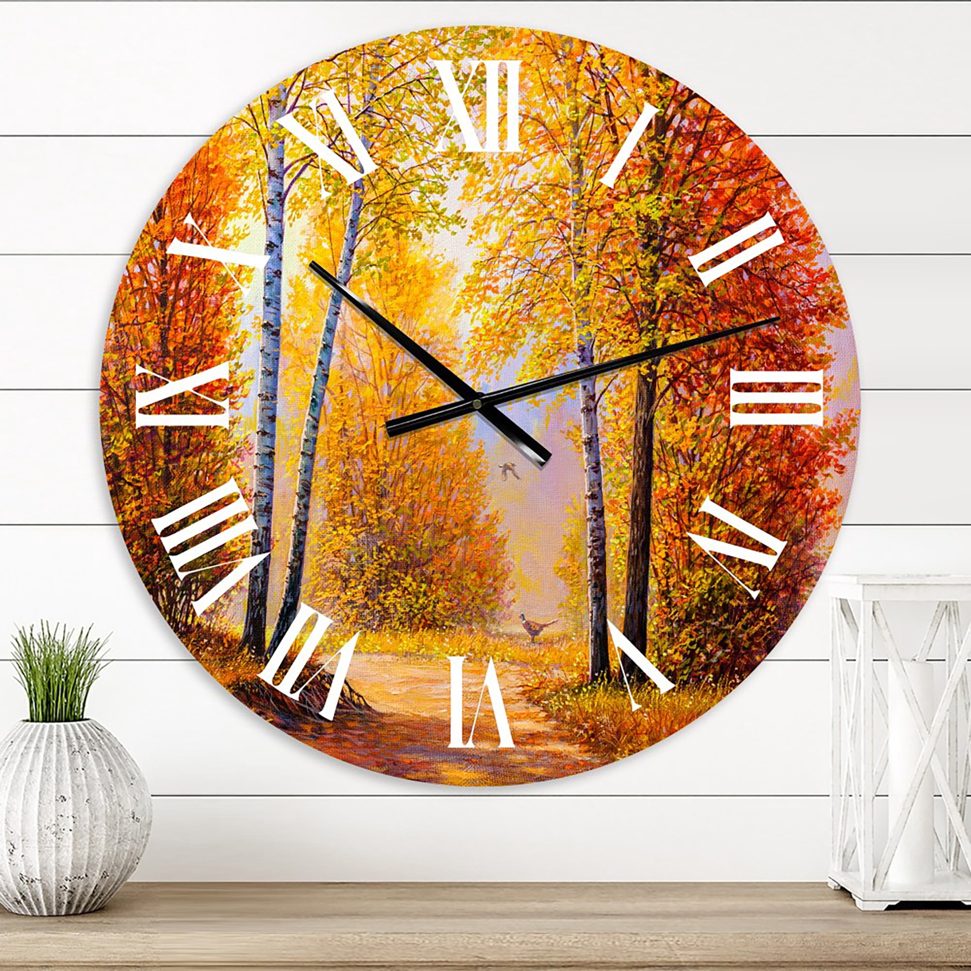 Designart 1 in Quartz Wall Clock