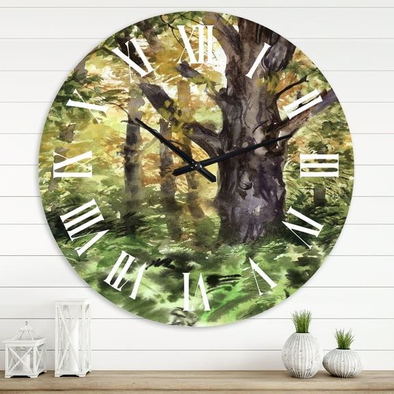 Designart 1 in Quartz Wall Clock