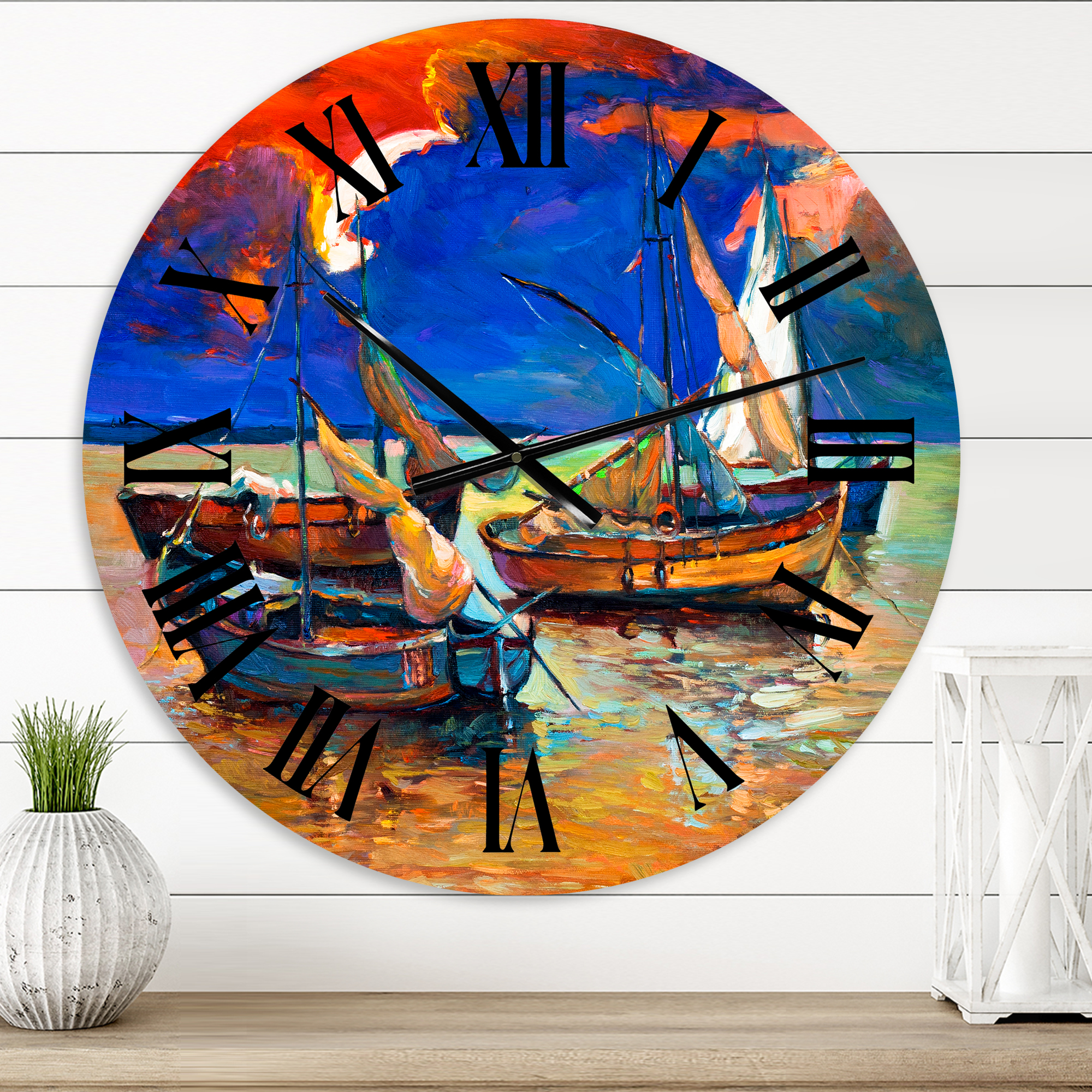 Designart 1 in Quartz Wall Clock
