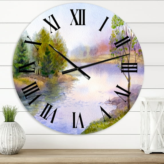 Designart 1 in Quartz Wall Clock