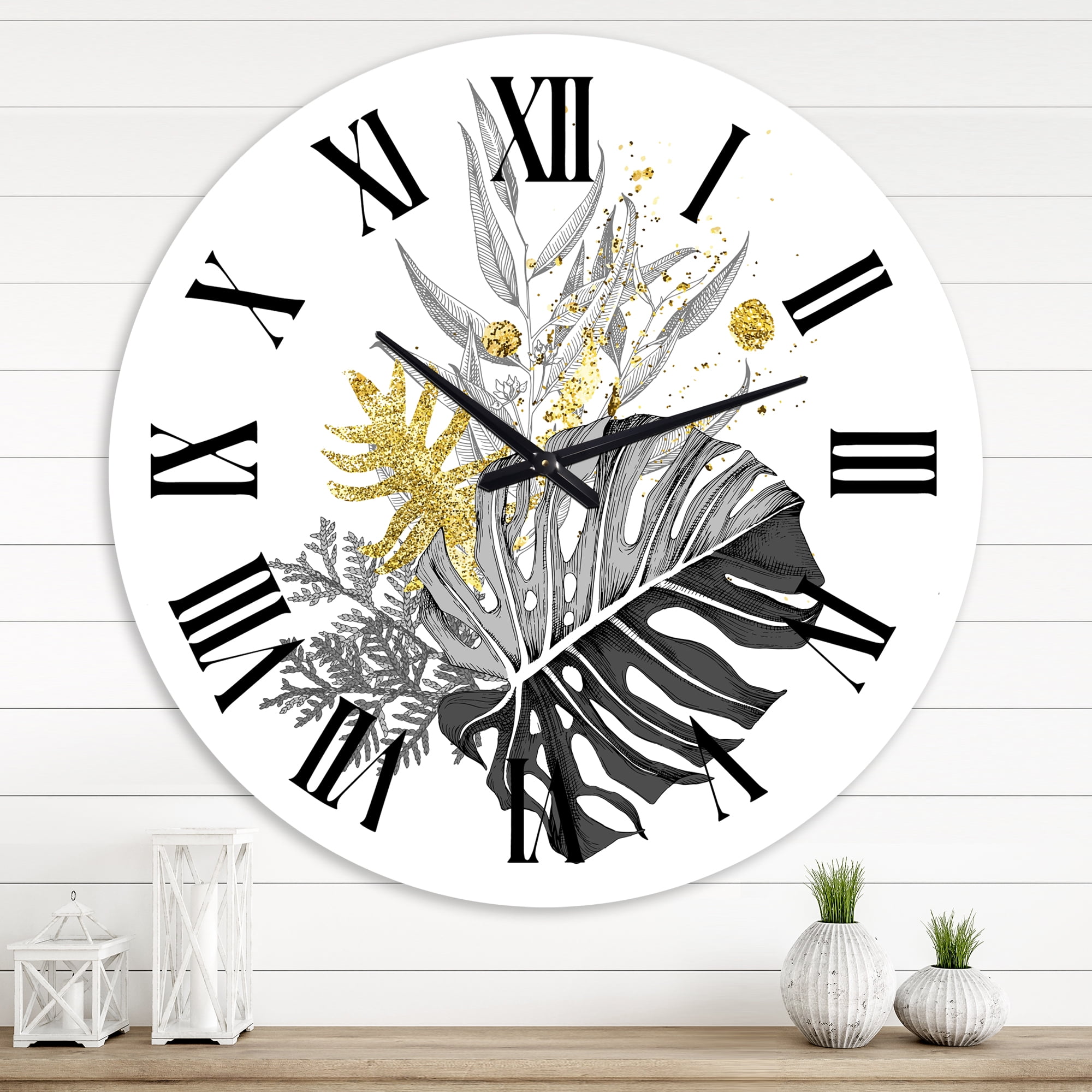 Designart 1 in Quartz Wall Clock