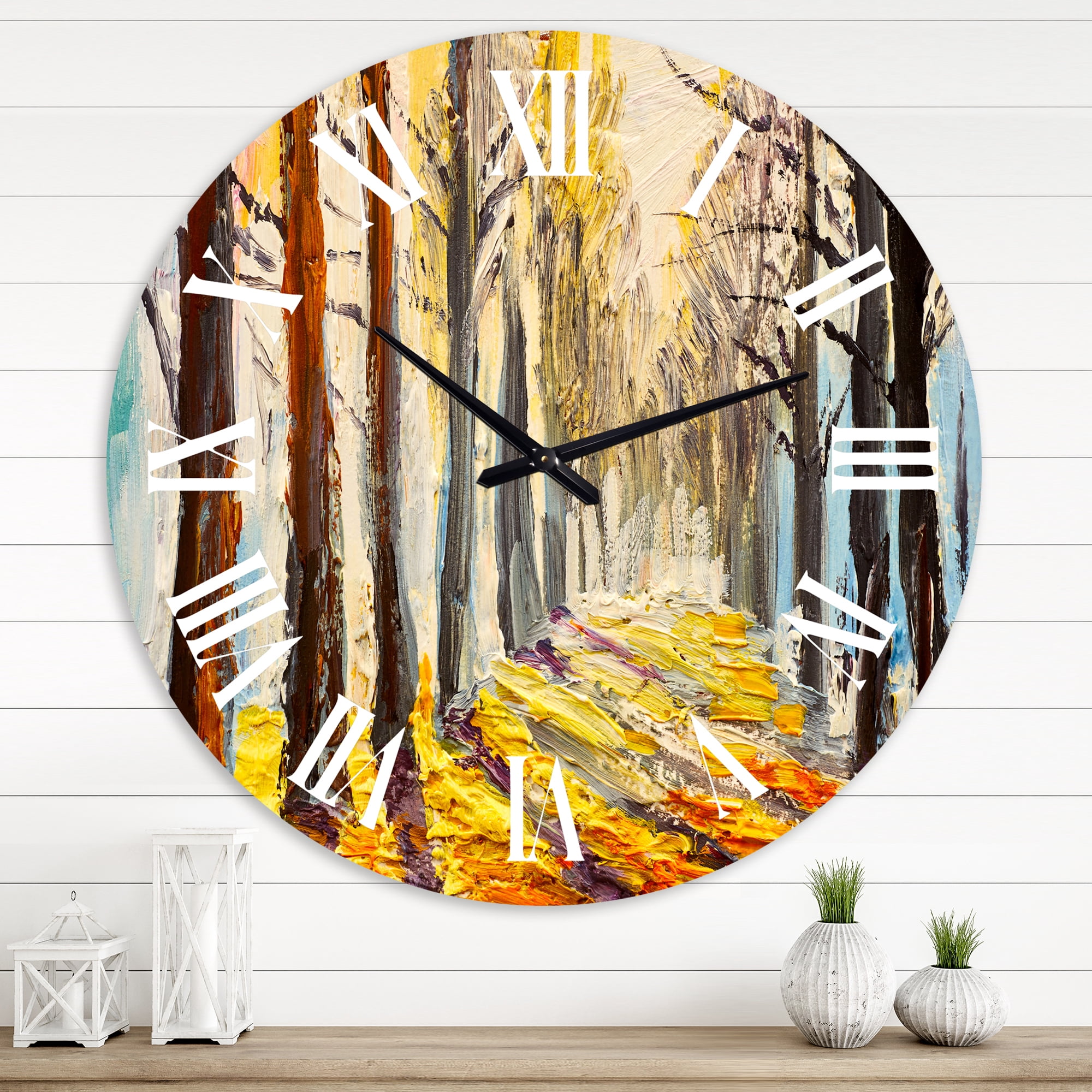 Designart 1 in Quartz Wall Clock