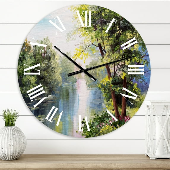 Designart 1 in Quartz Wall Clock