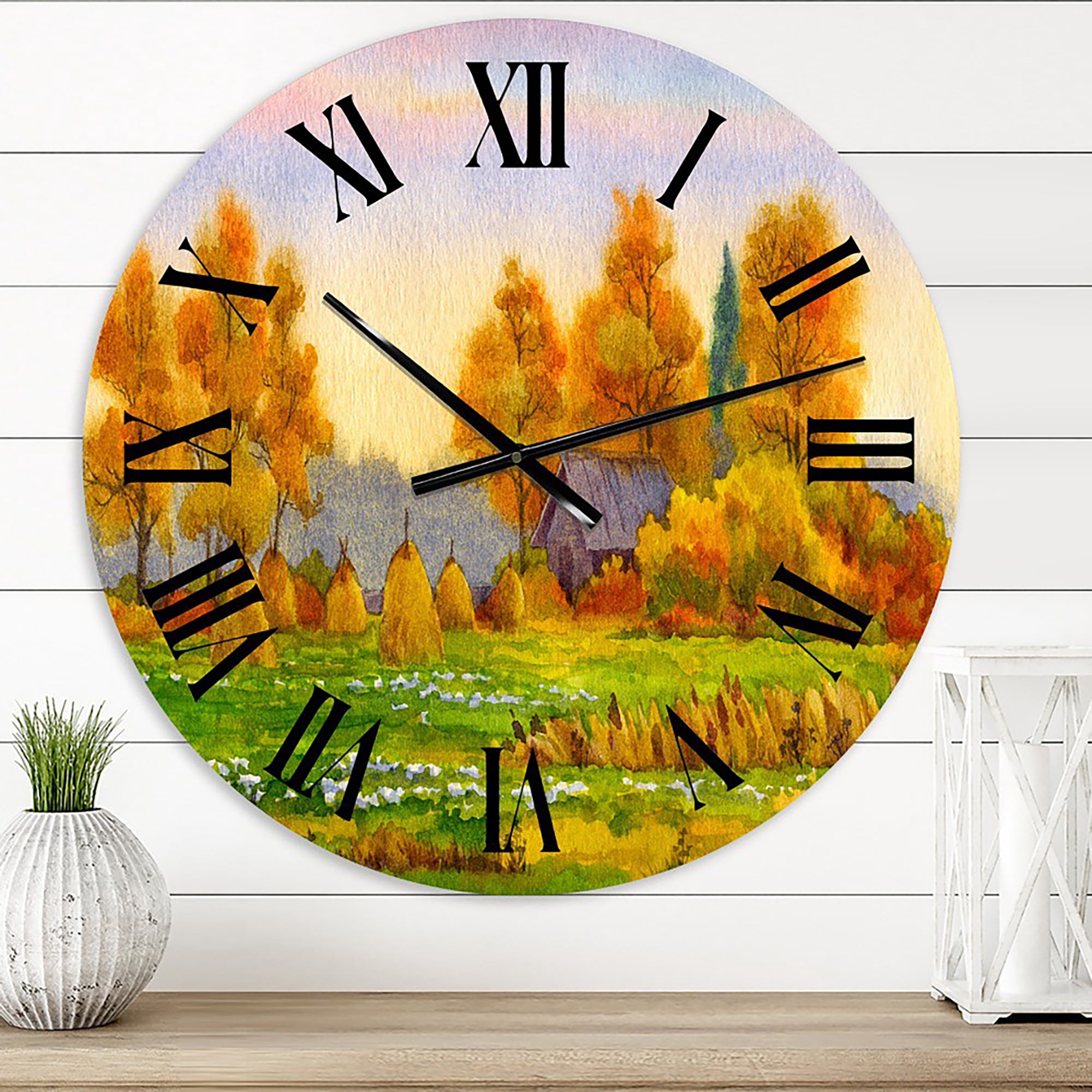 Designart 1 in Quartz Wall Clock