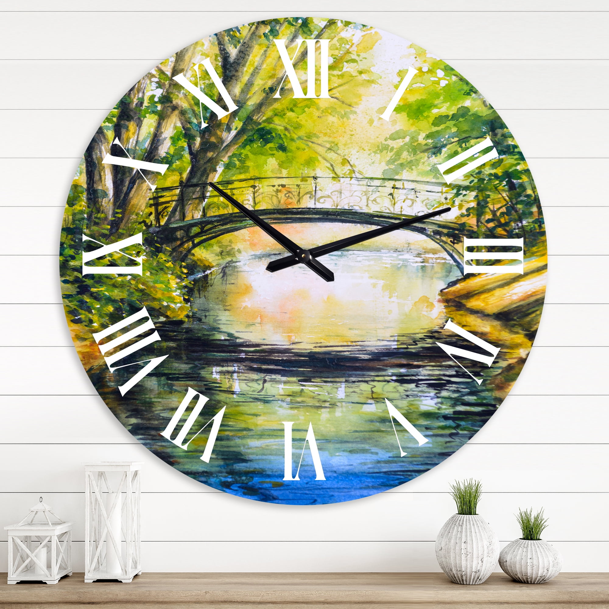Designart 1 in Quartz Wall Clock