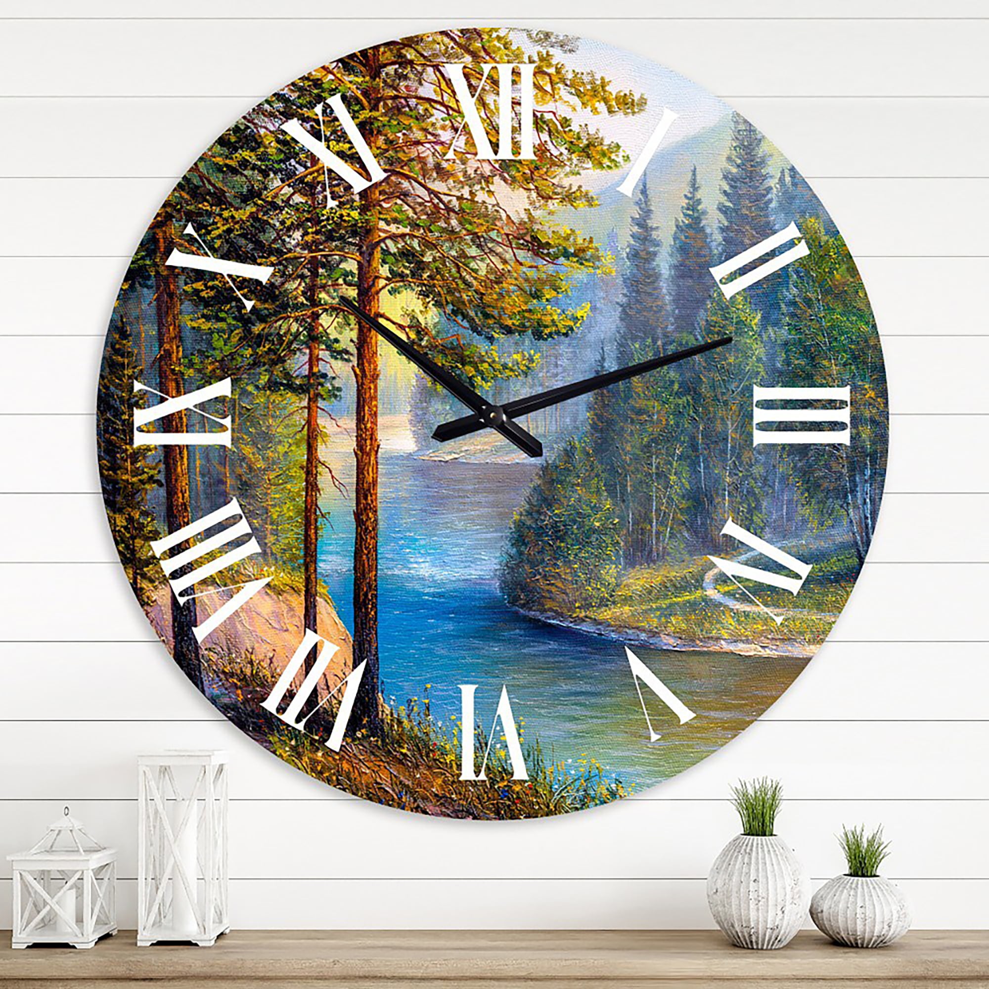 Designart 1 in Quartz Wall Clock