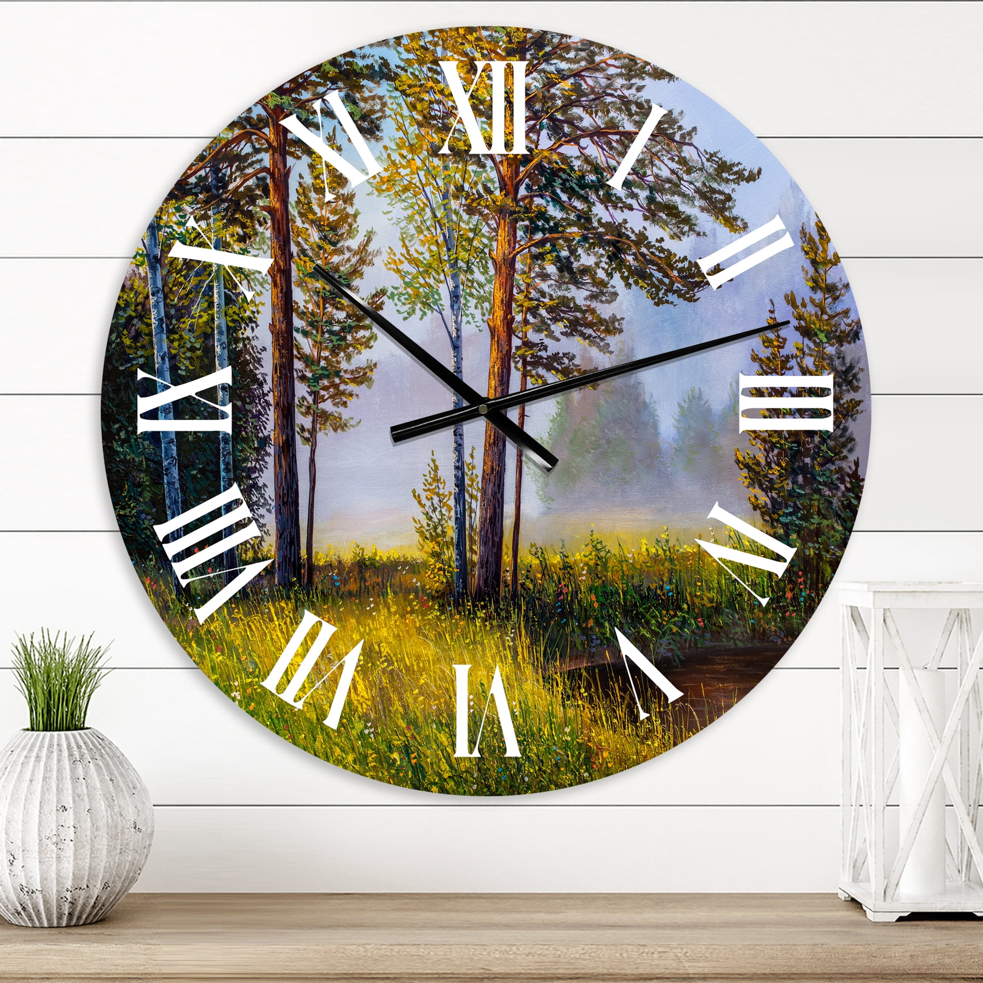 Designart 1 in Quartz Wall Clock