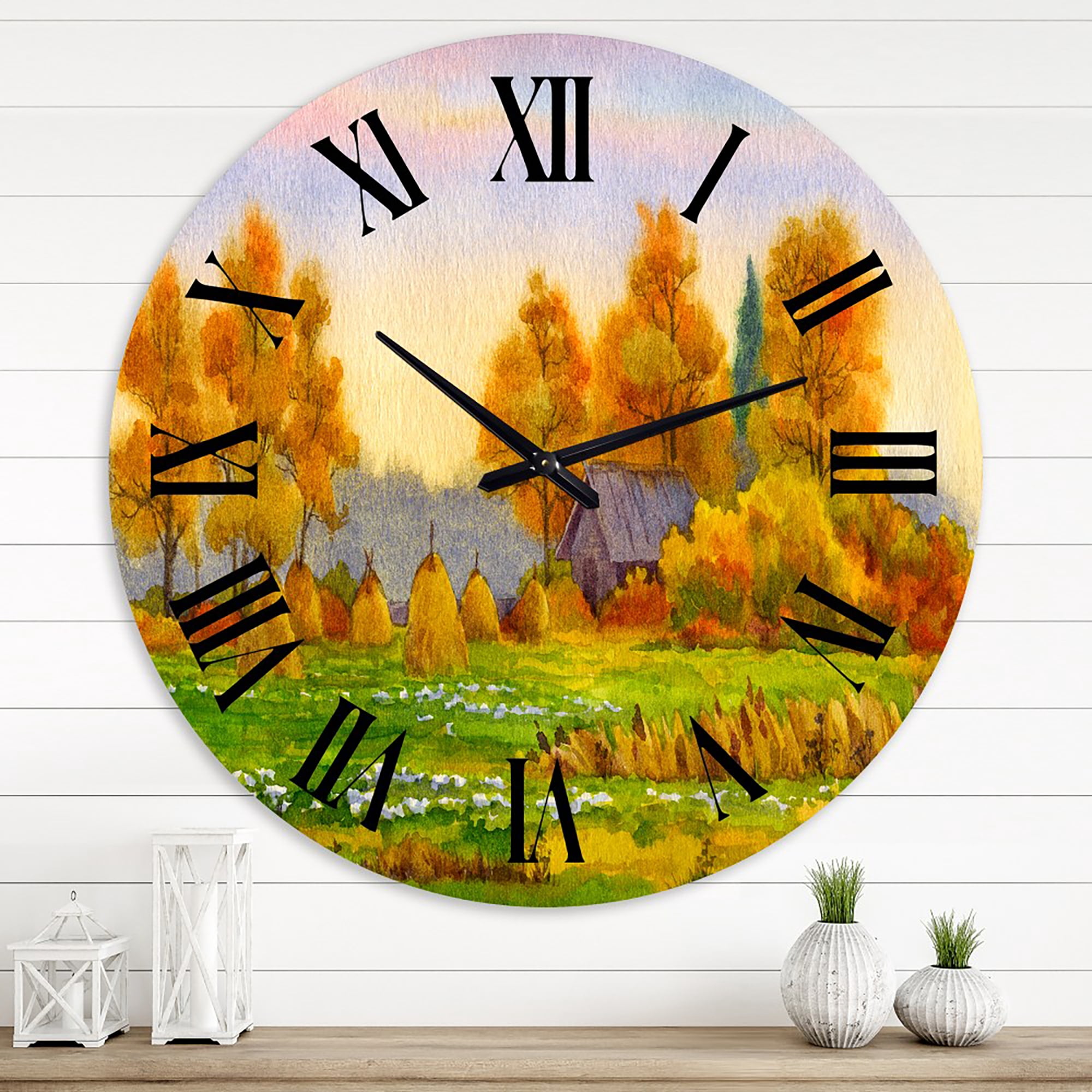 Designart 1 in Quartz Wall Clock
