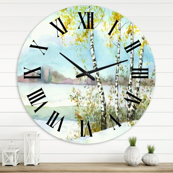 Designart 1 in Quartz Wall Clock