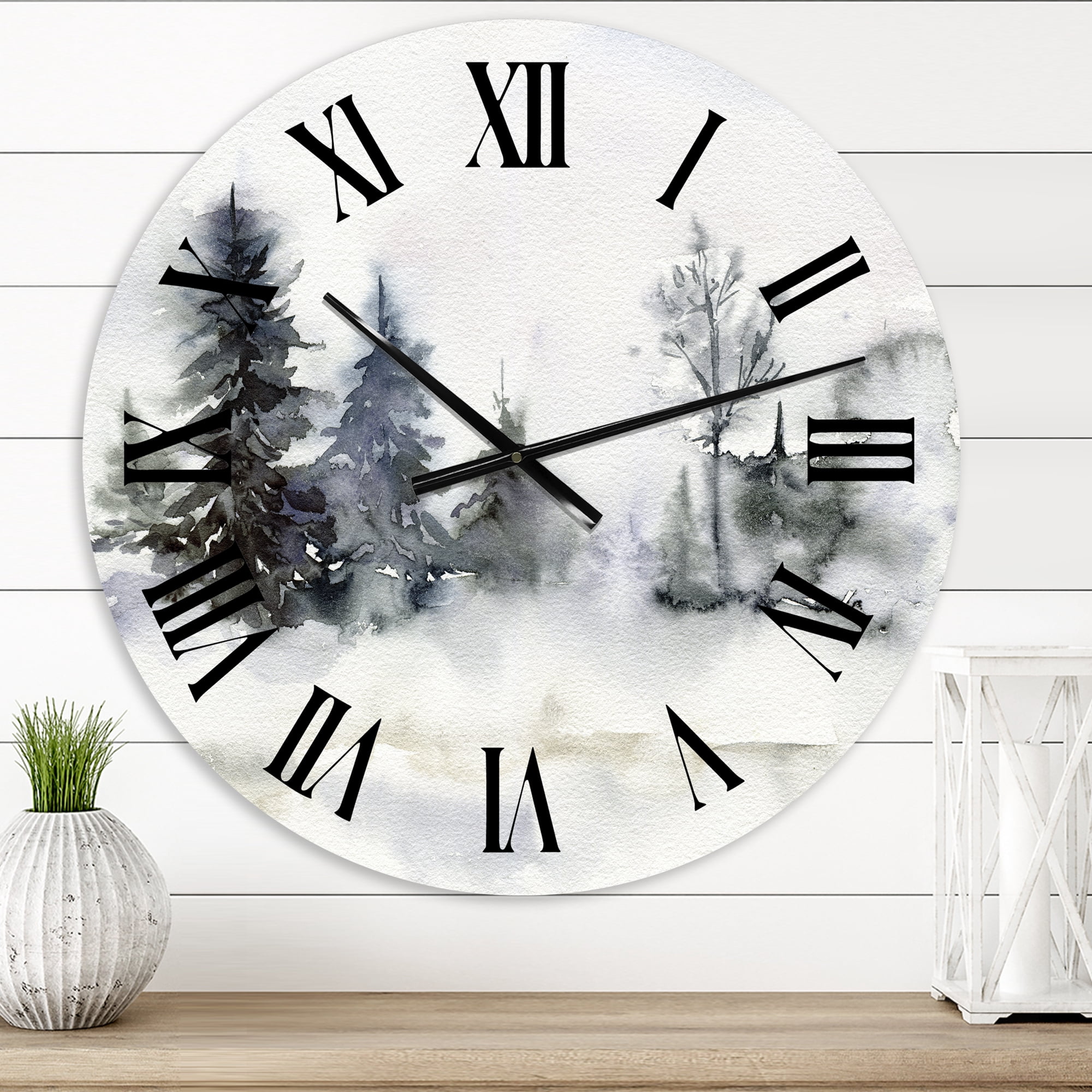 Designart 1 in Quartz Wall Clock