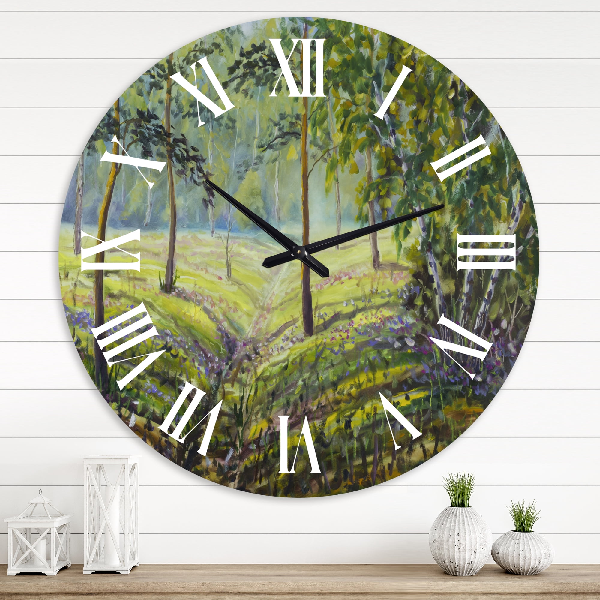 Designart 1 in Quartz Wall Clock