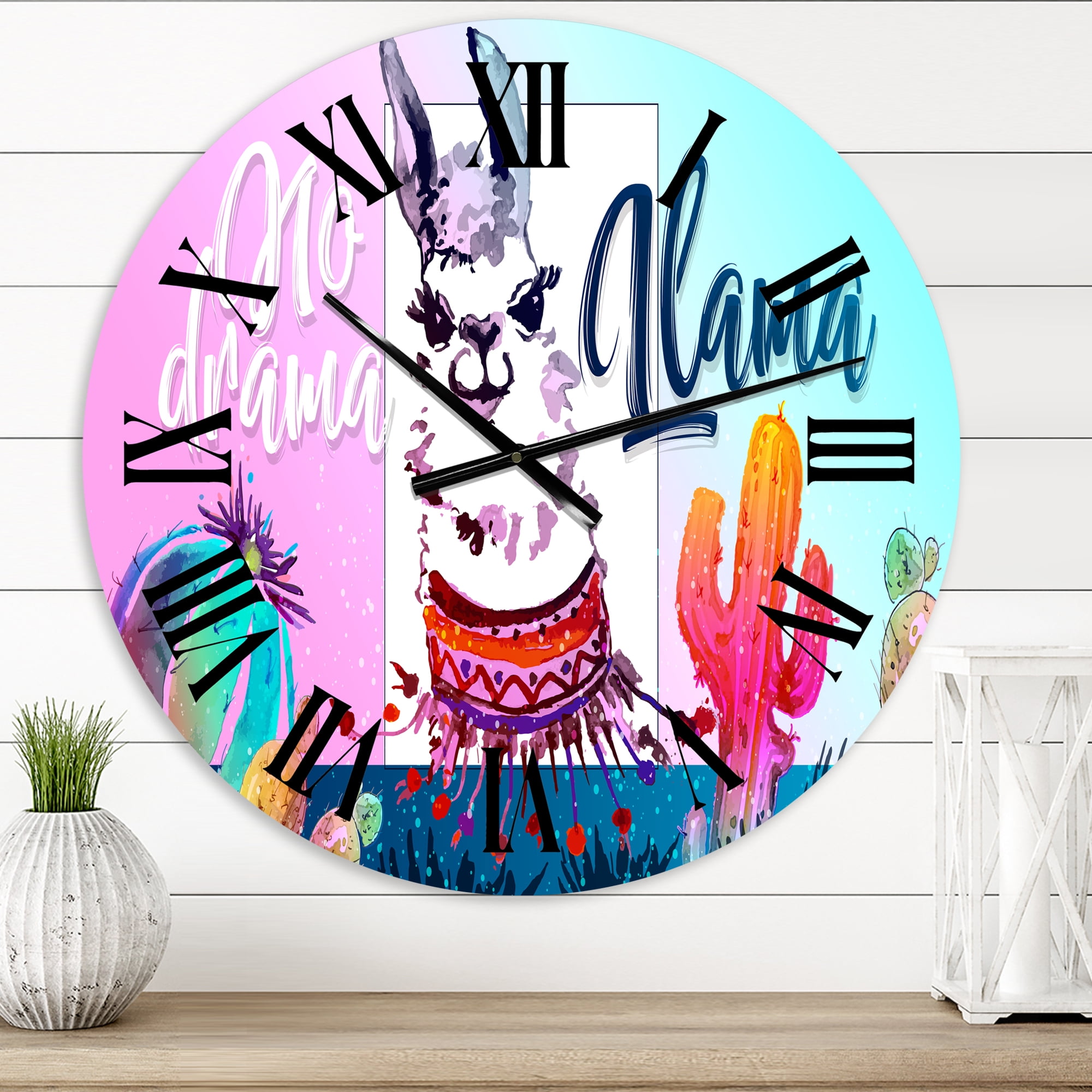Designart 1 in Quartz Wall Clock