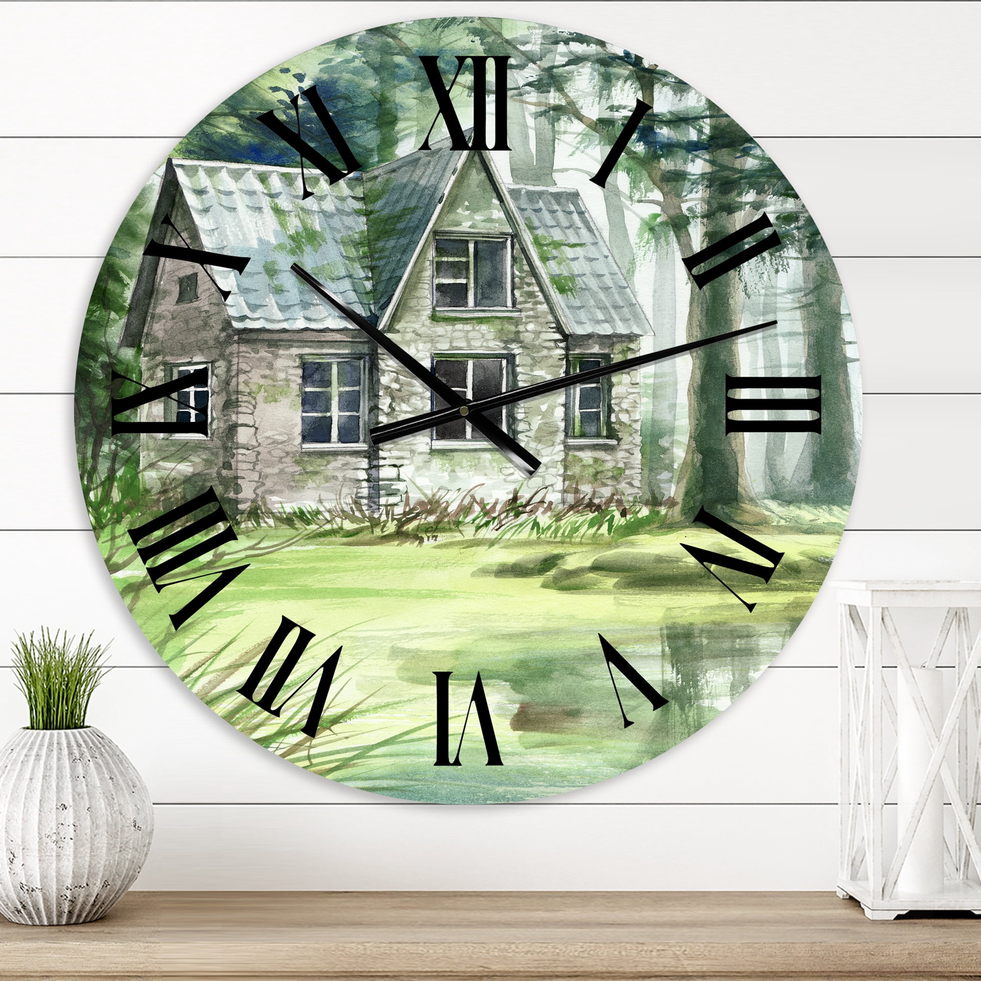 Designart 1 in Quartz Wall Clock