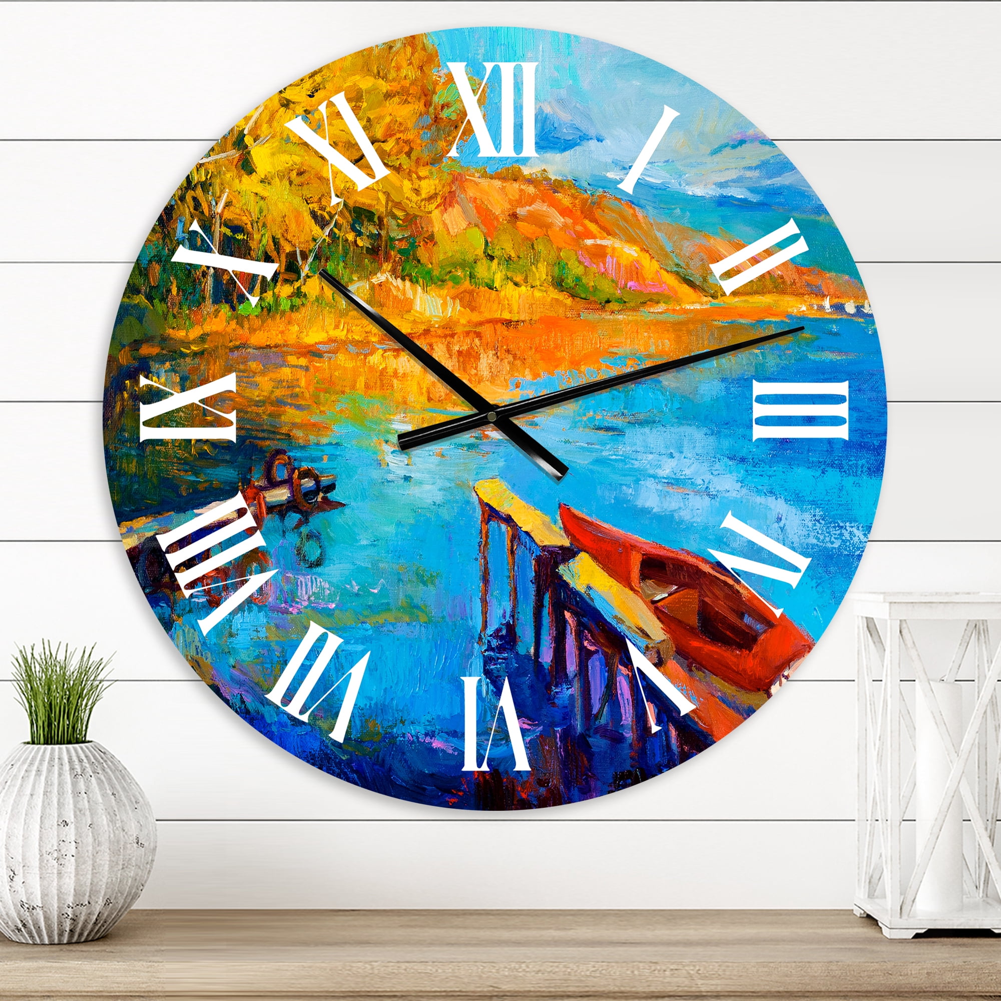 Designart 1 in Quartz Wall Clock