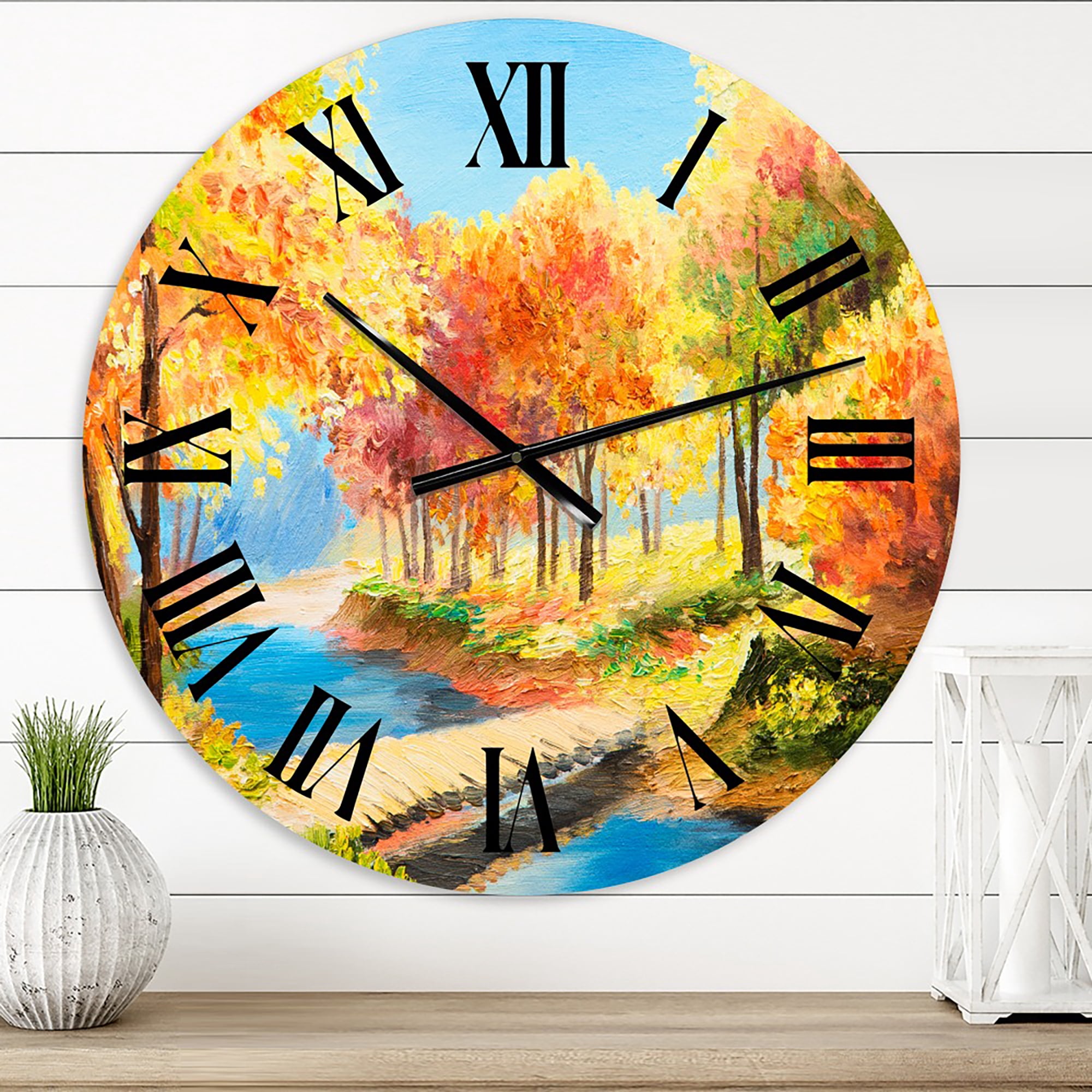 Designart 1 in Quartz Wall Clock