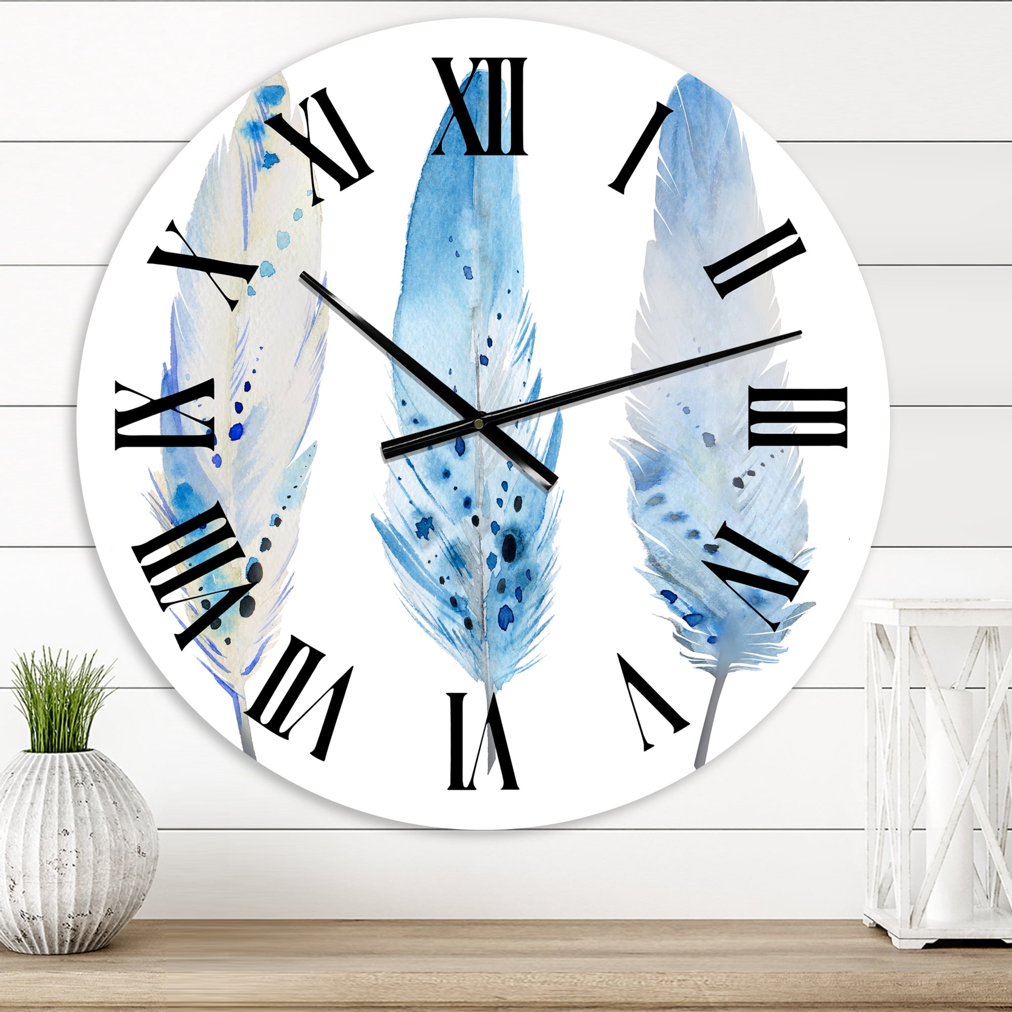 Designart 1 in Quartz Wall Clock