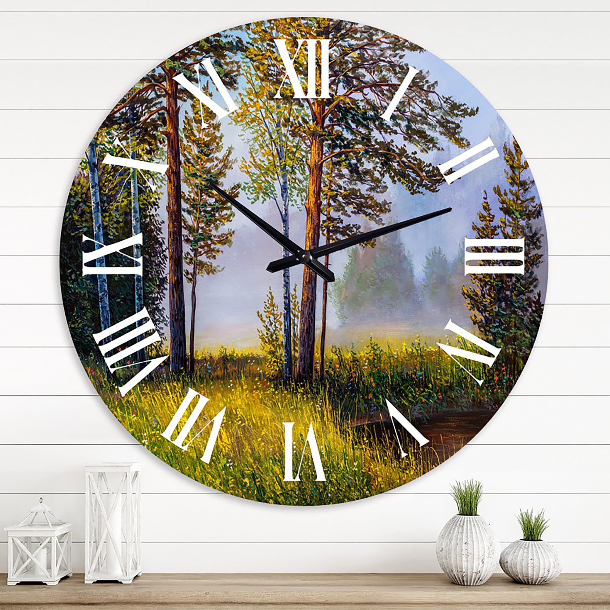 Designart 1 in Quartz Wall Clock