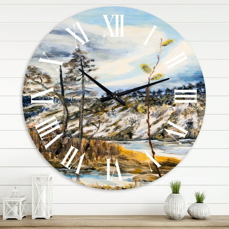 Designart 1 in Quartz Wall Clock
