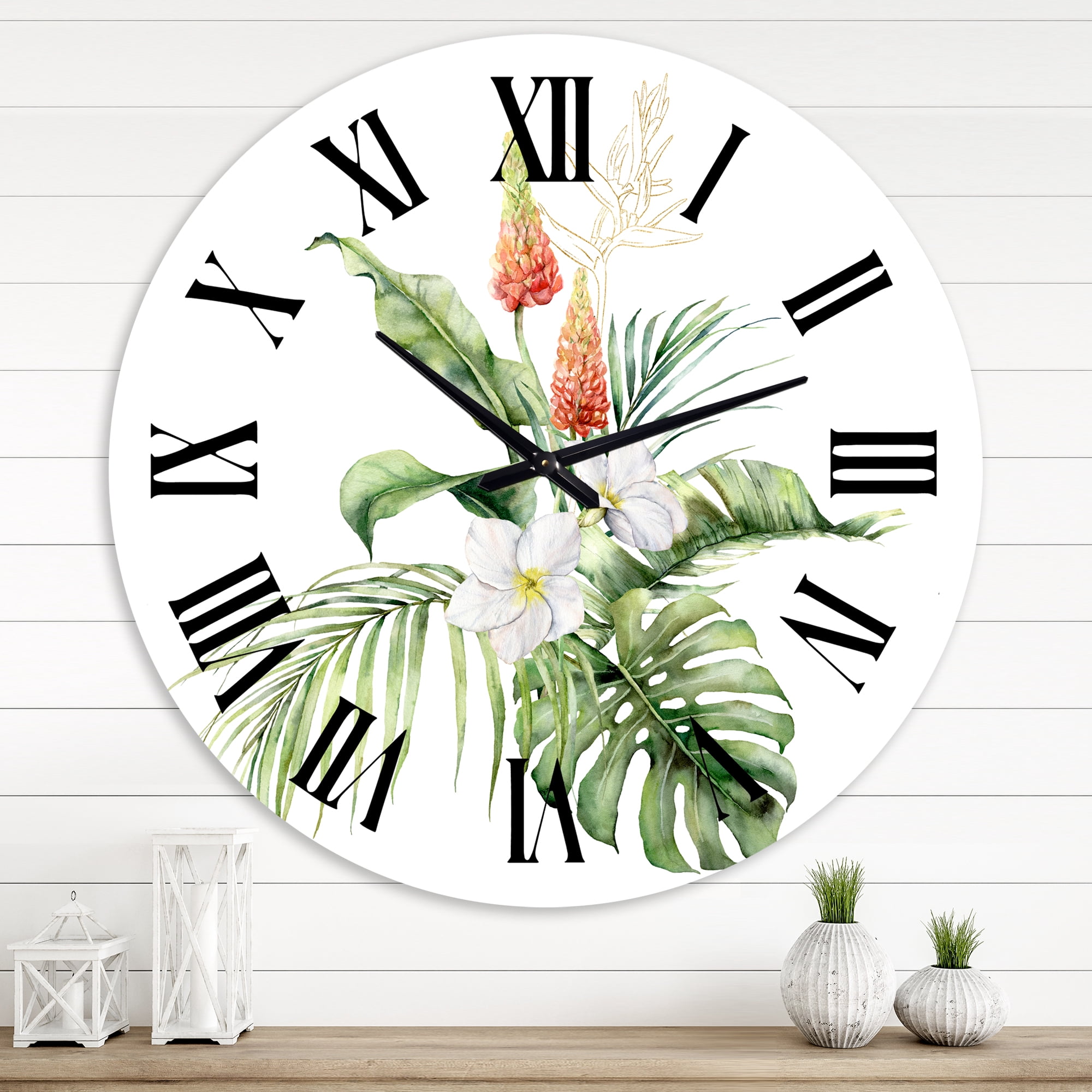 Designart 1 in Traditional Wall Clock