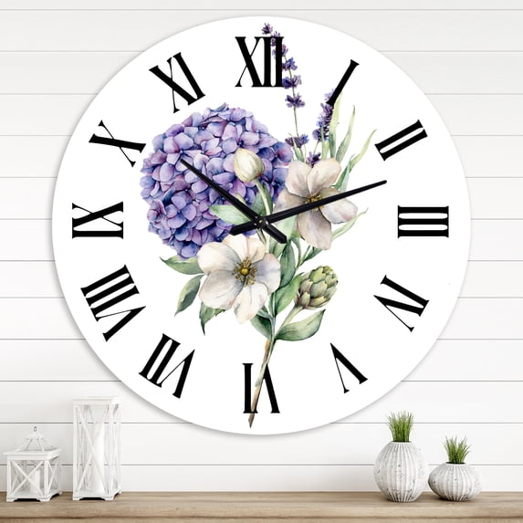 Designart 1 in Traditional Wall Clock