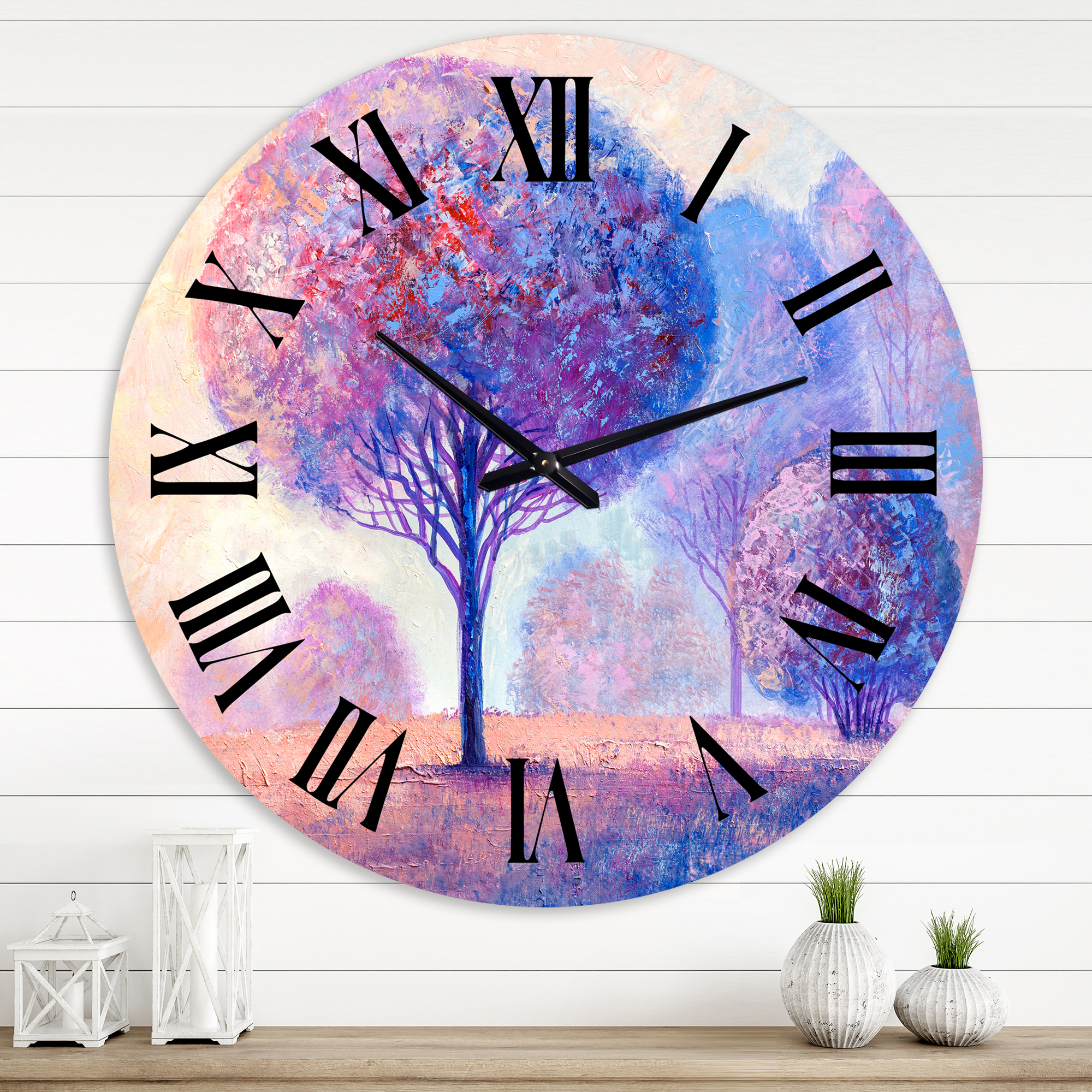 Designart 1 in Traditional Wall Clock