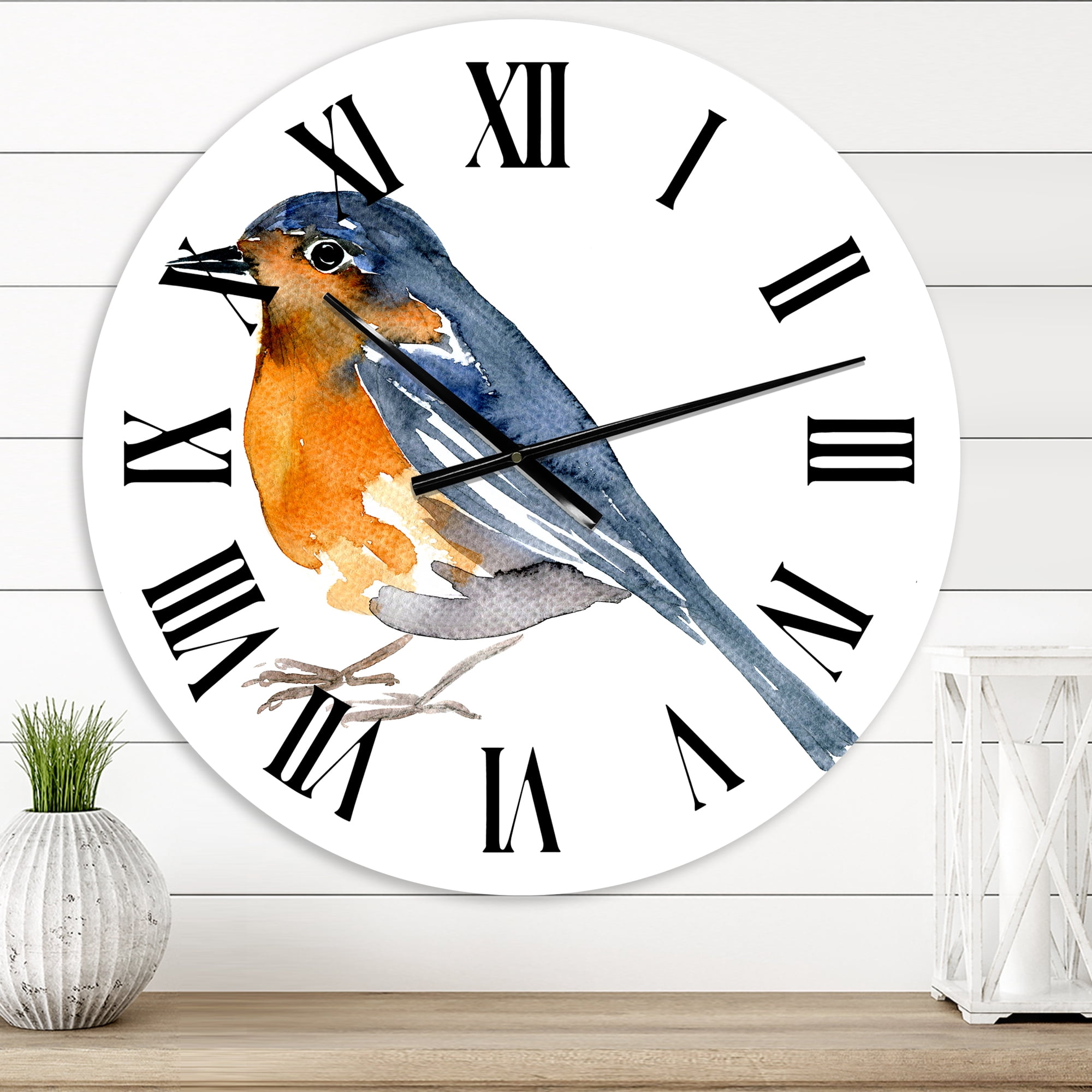 Designart 1 in Traditional Wall Clock