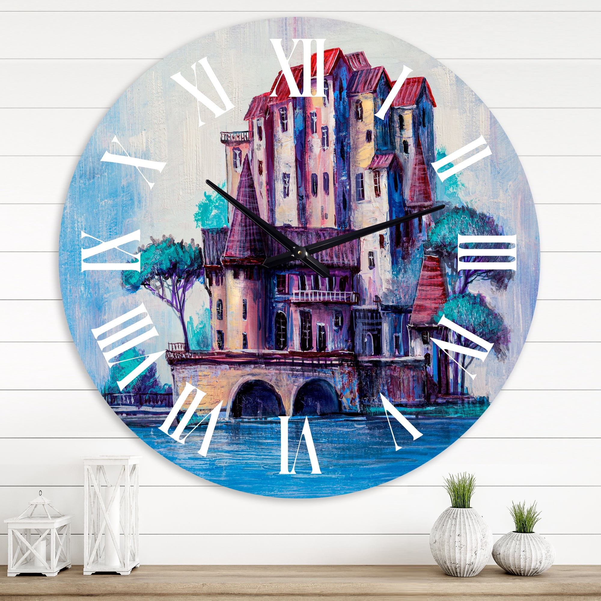 Designart 1 in Traditional Wall Clock