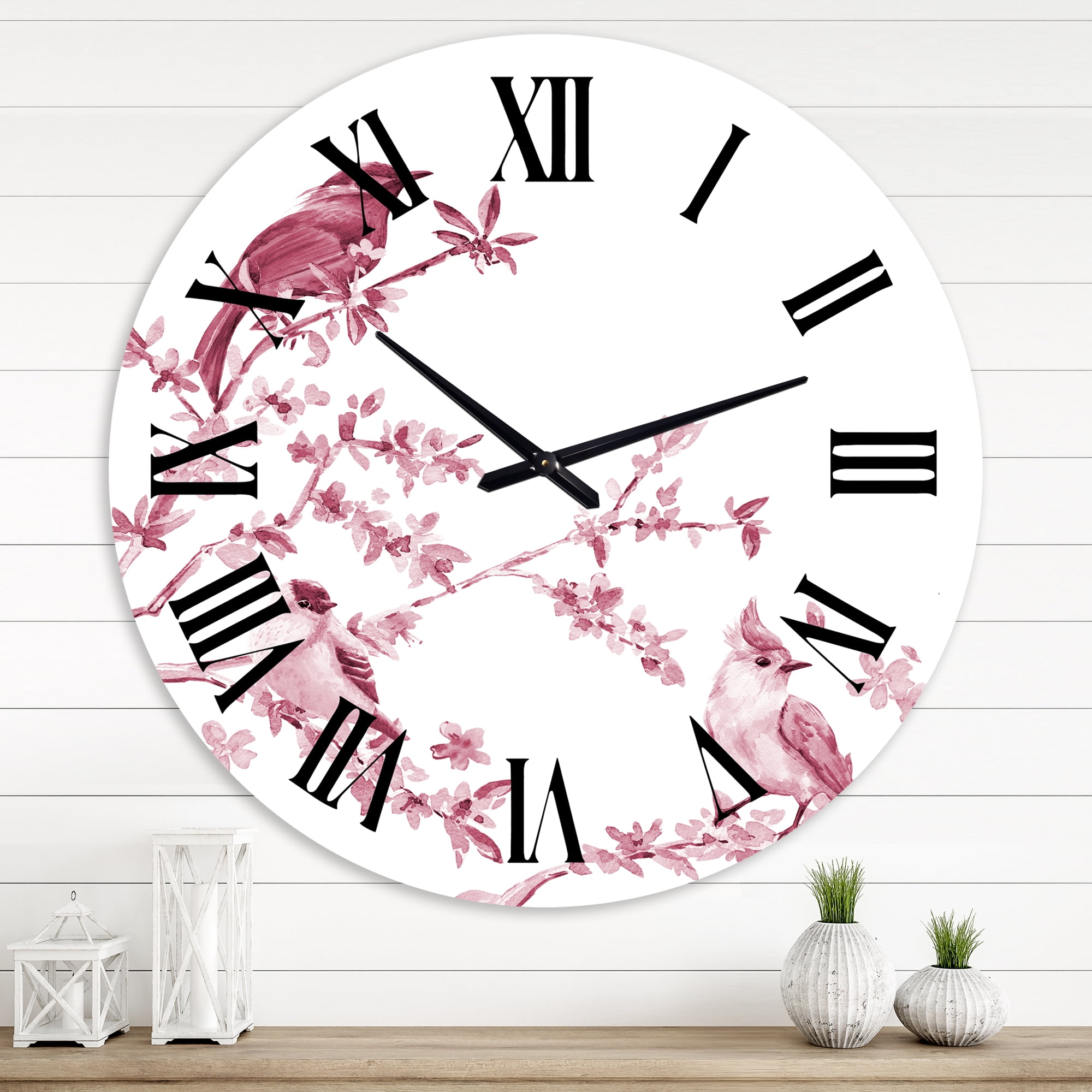 Designart 1 in Traditional Wall Clock