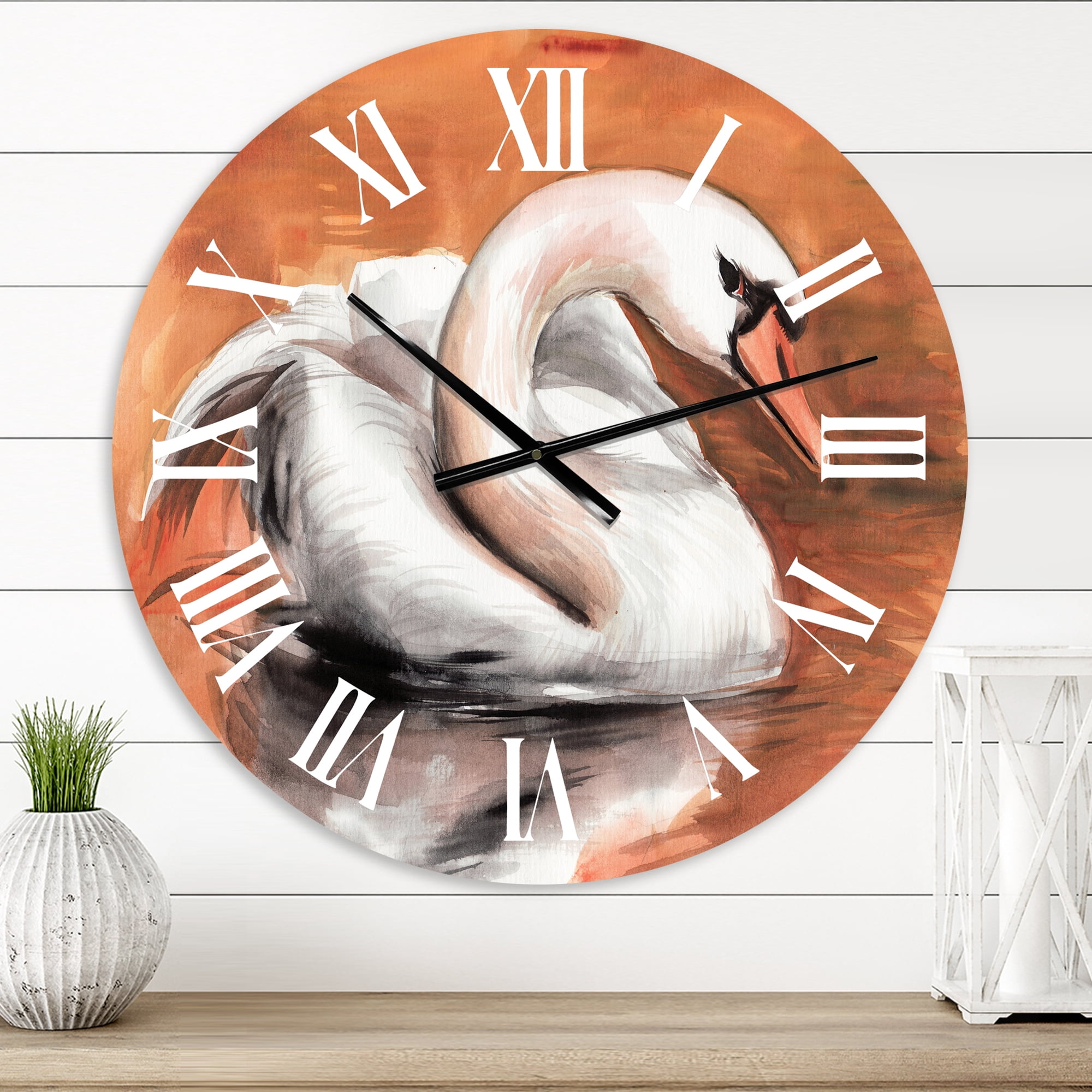 Designart 1 in Traditional Wall Clock
