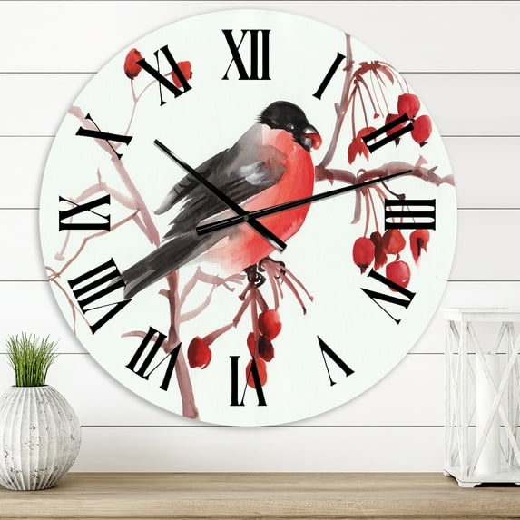 Designart 1 in Traditional Wall Clock