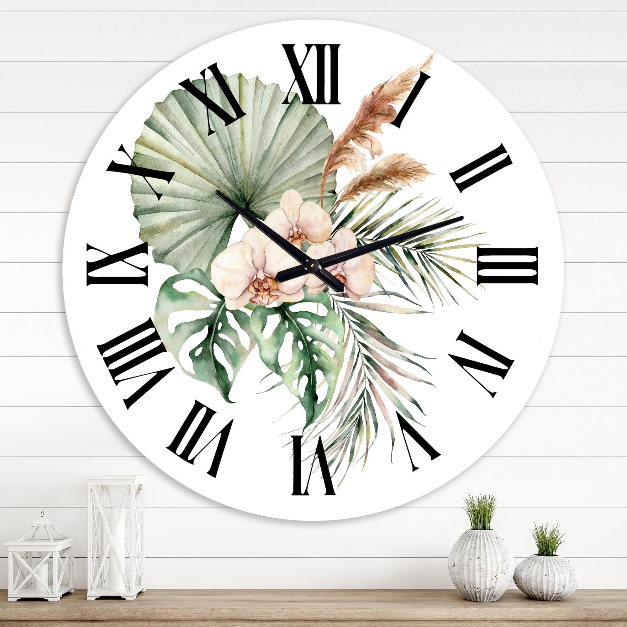 Designart 1 in Traditional Wall Clock