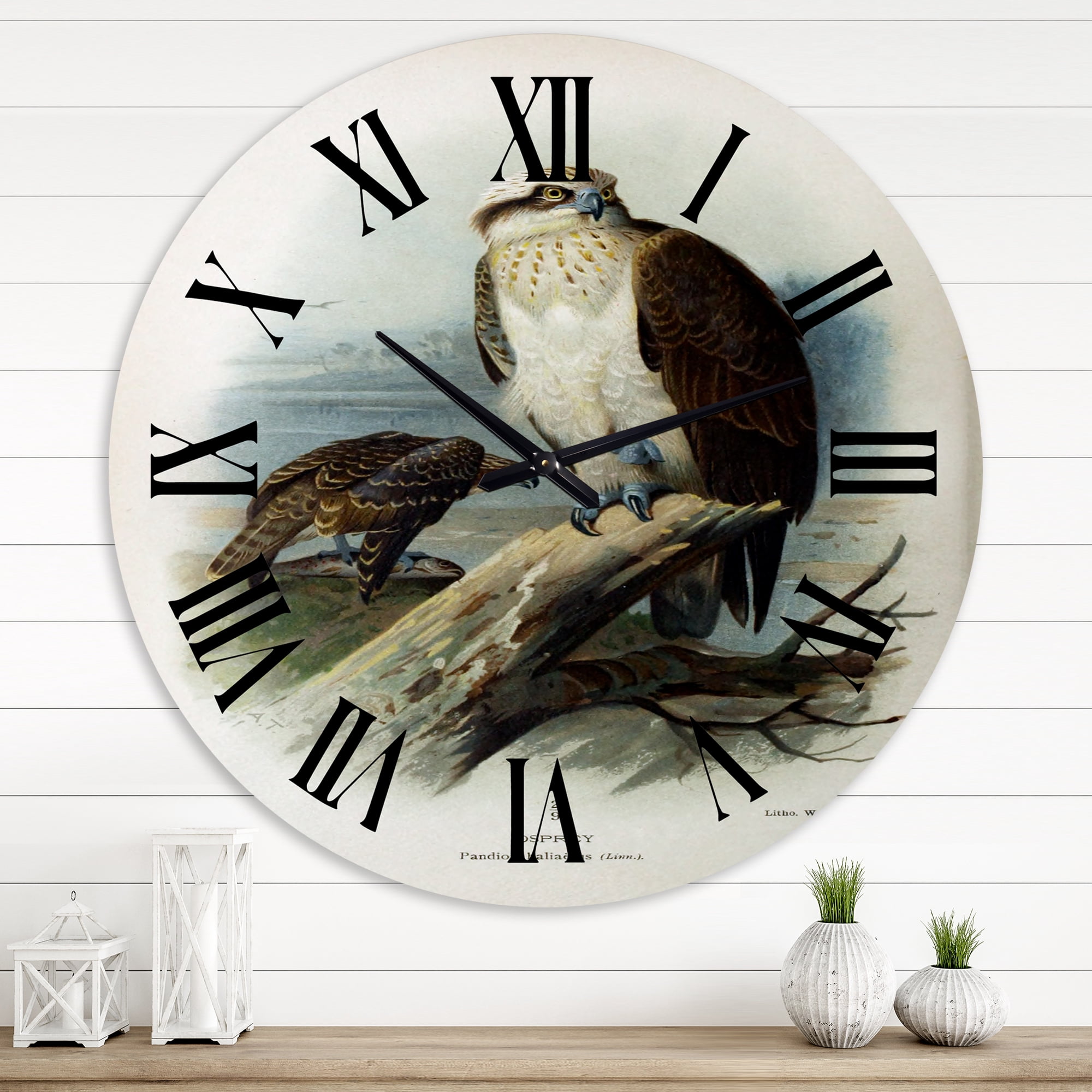Designart 1 in Traditional Wall Clock