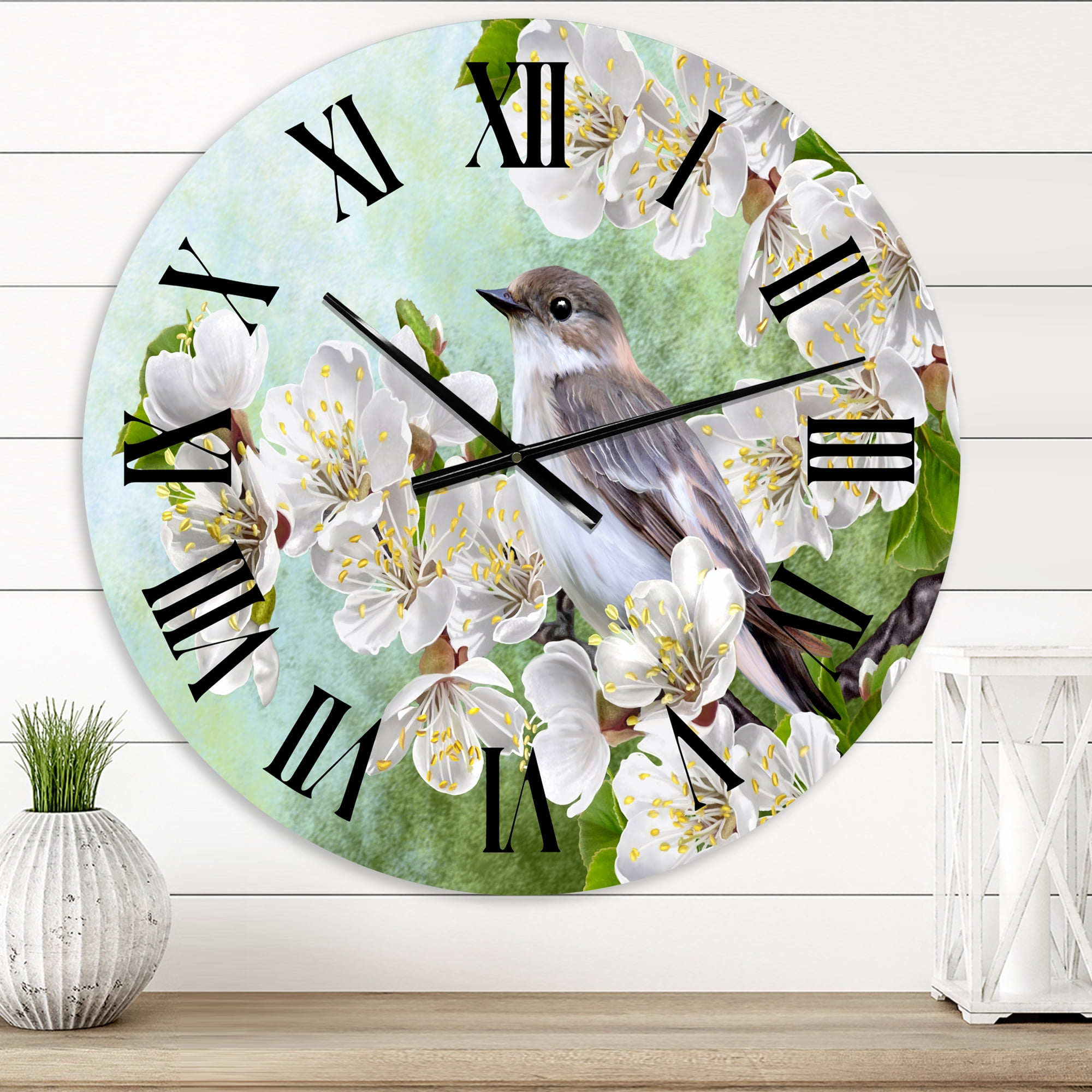 Designart 1 in Traditional Wall Clock