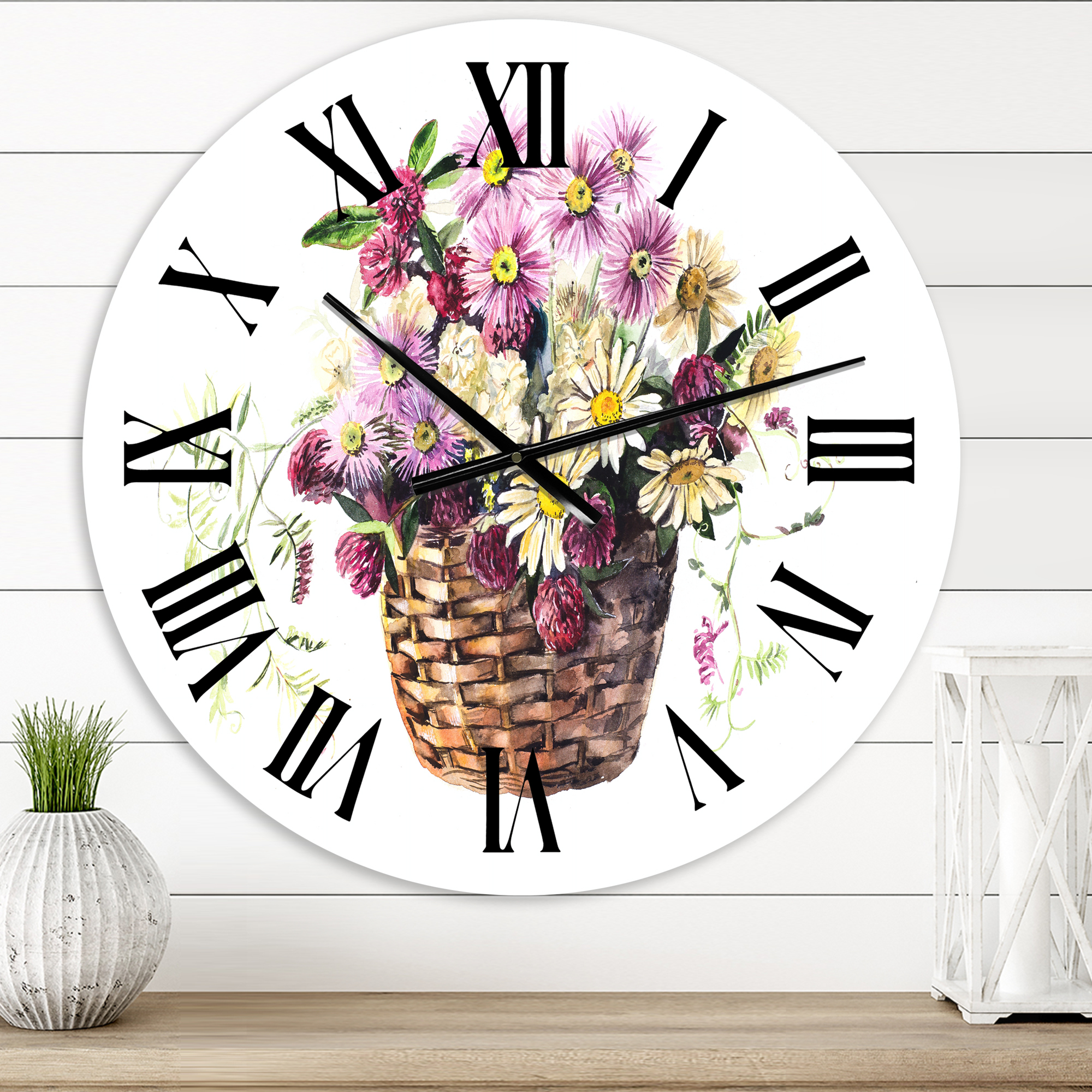 Designart 1 in Traditional Wall Clock