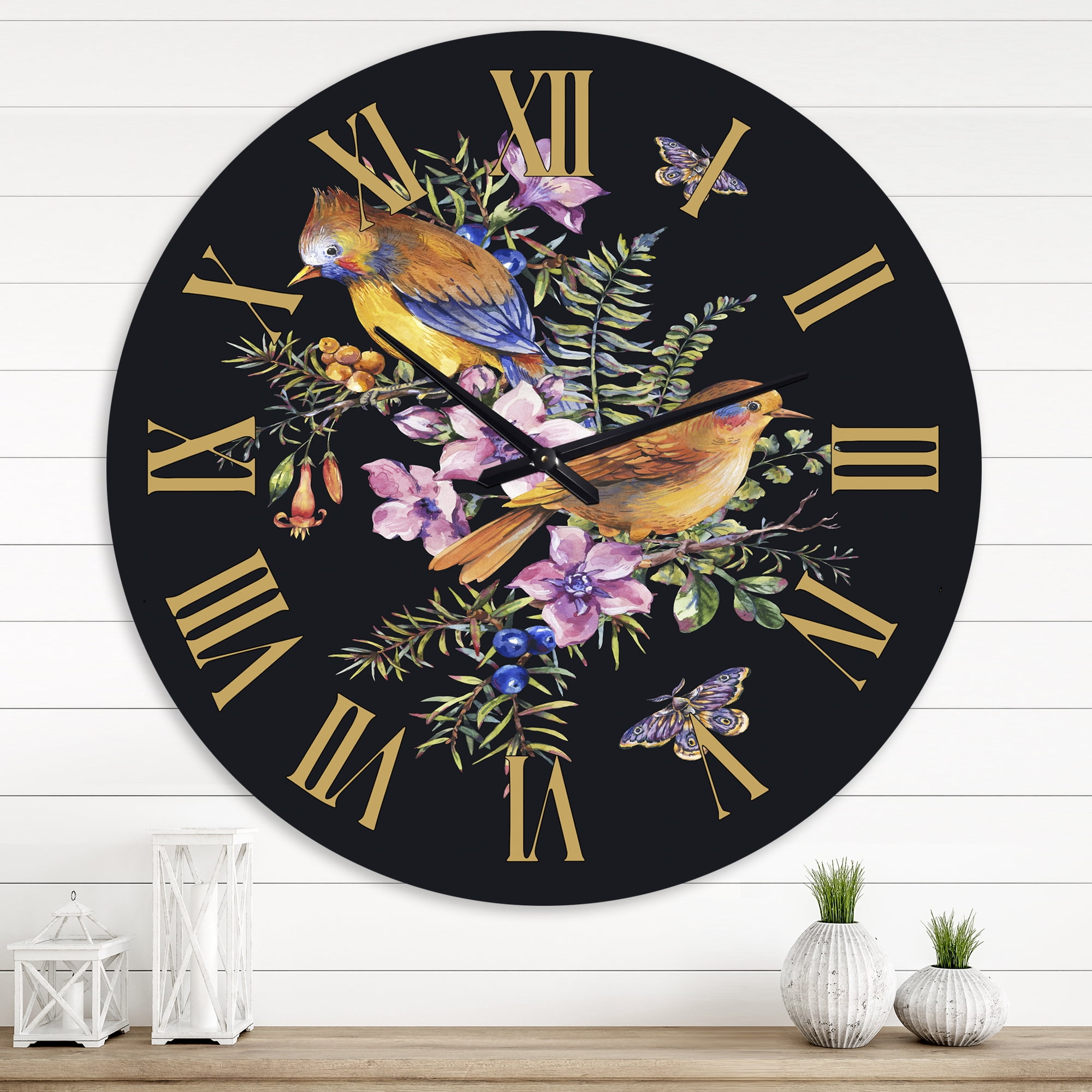 Designart 1 in Traditional Wall Clock