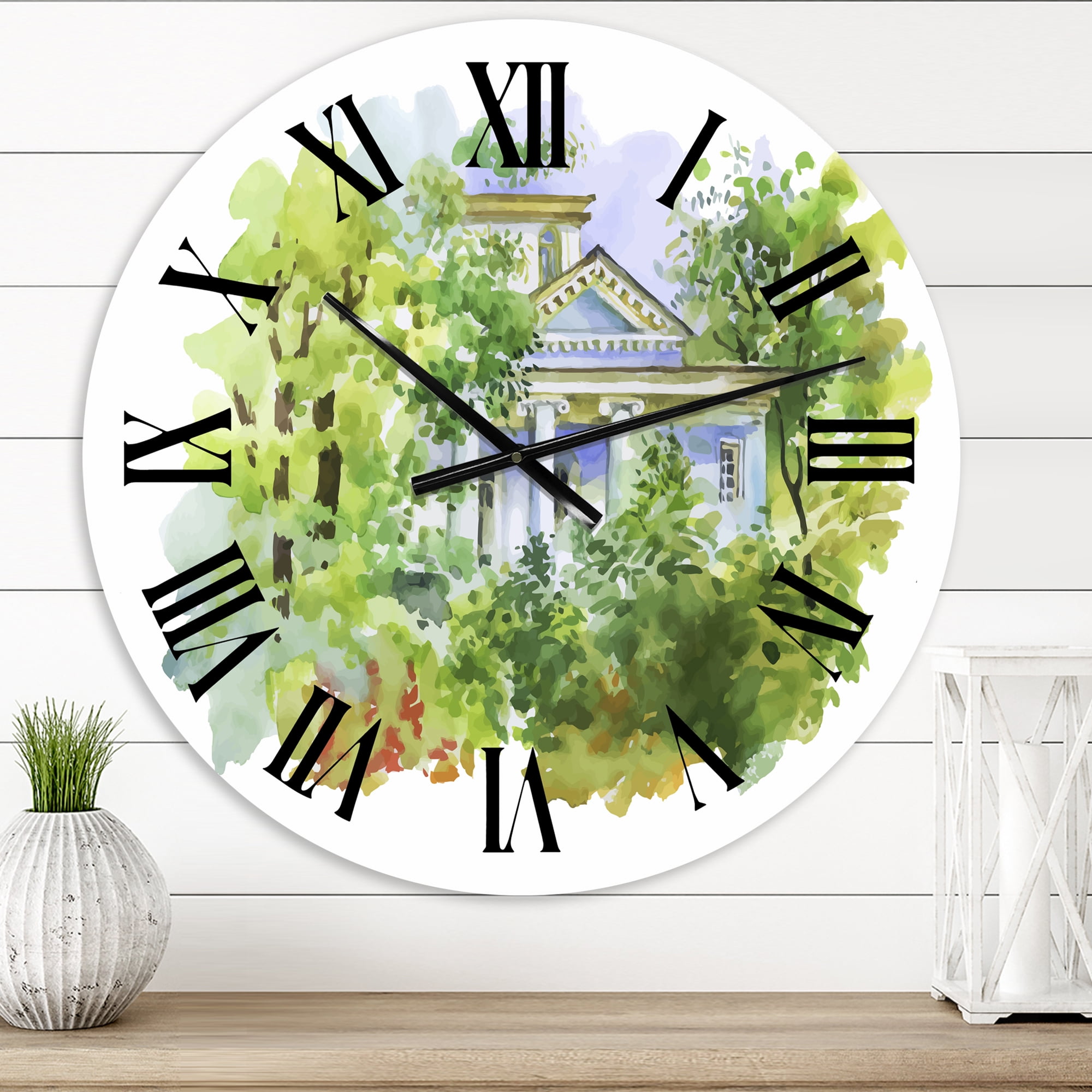 Designart 1 in Traditional Wall Clock