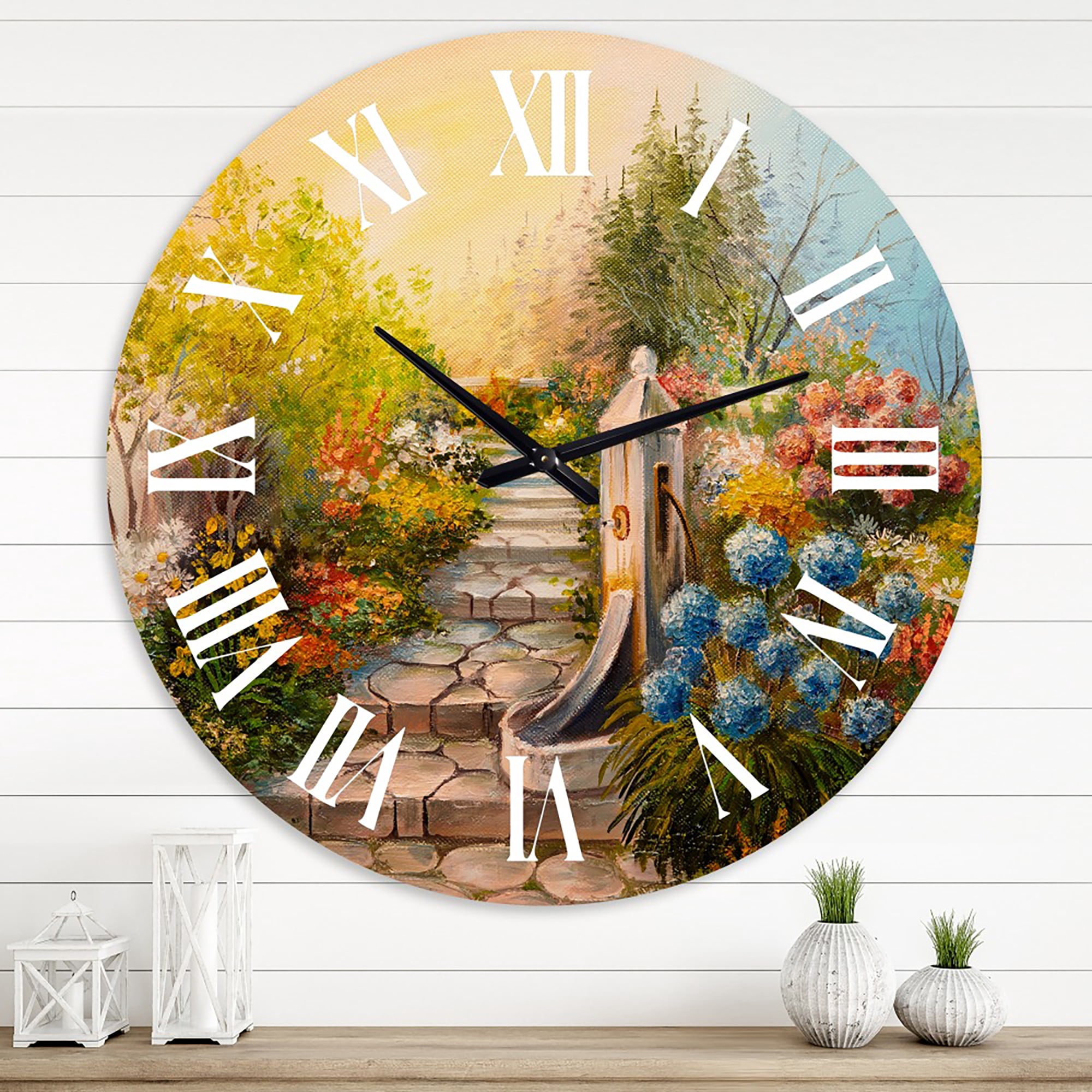 Designart 1 in Traditional Wall Clock