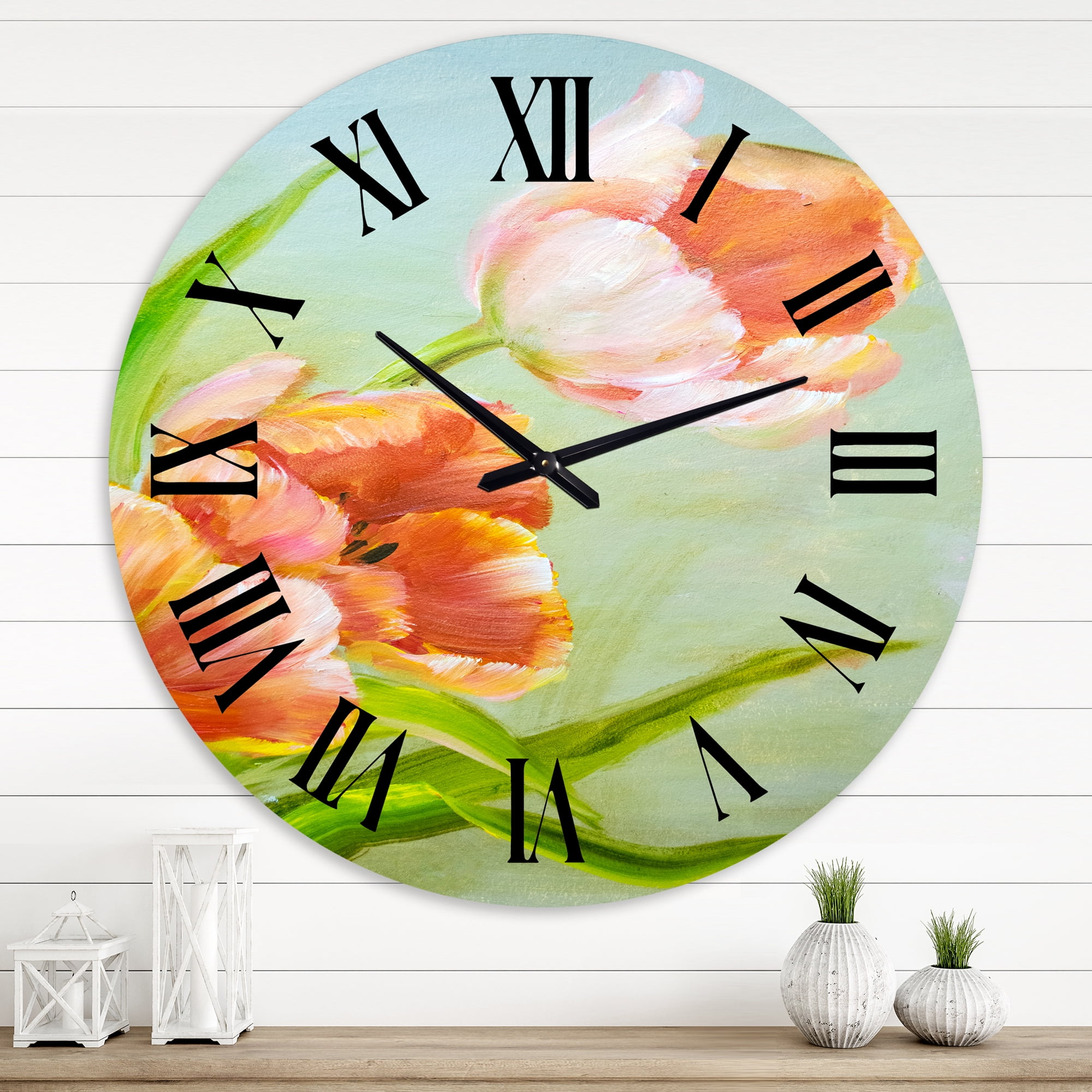 Designart 1 in Traditional Wall Clock