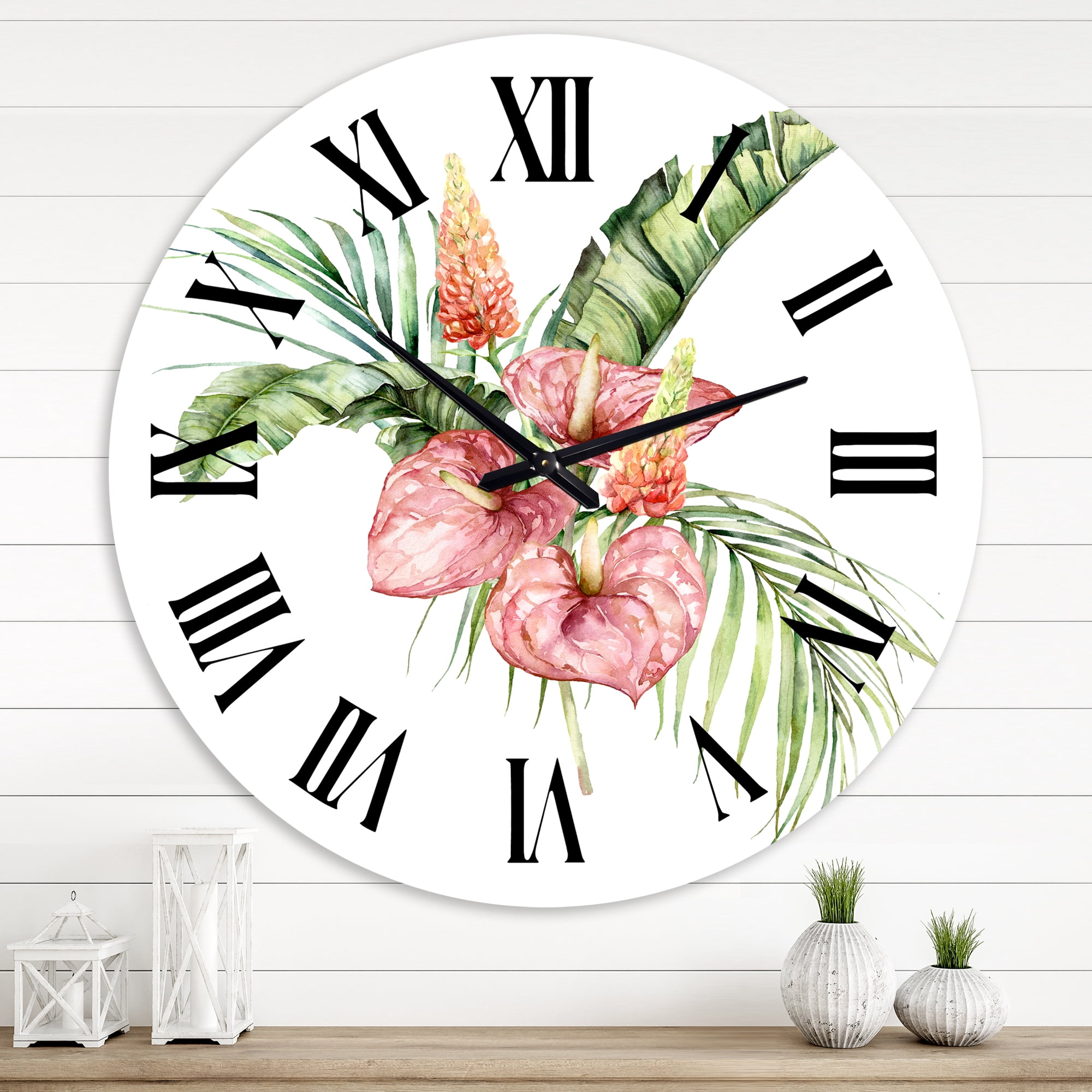 Designart 1 in Traditional Wall Clock