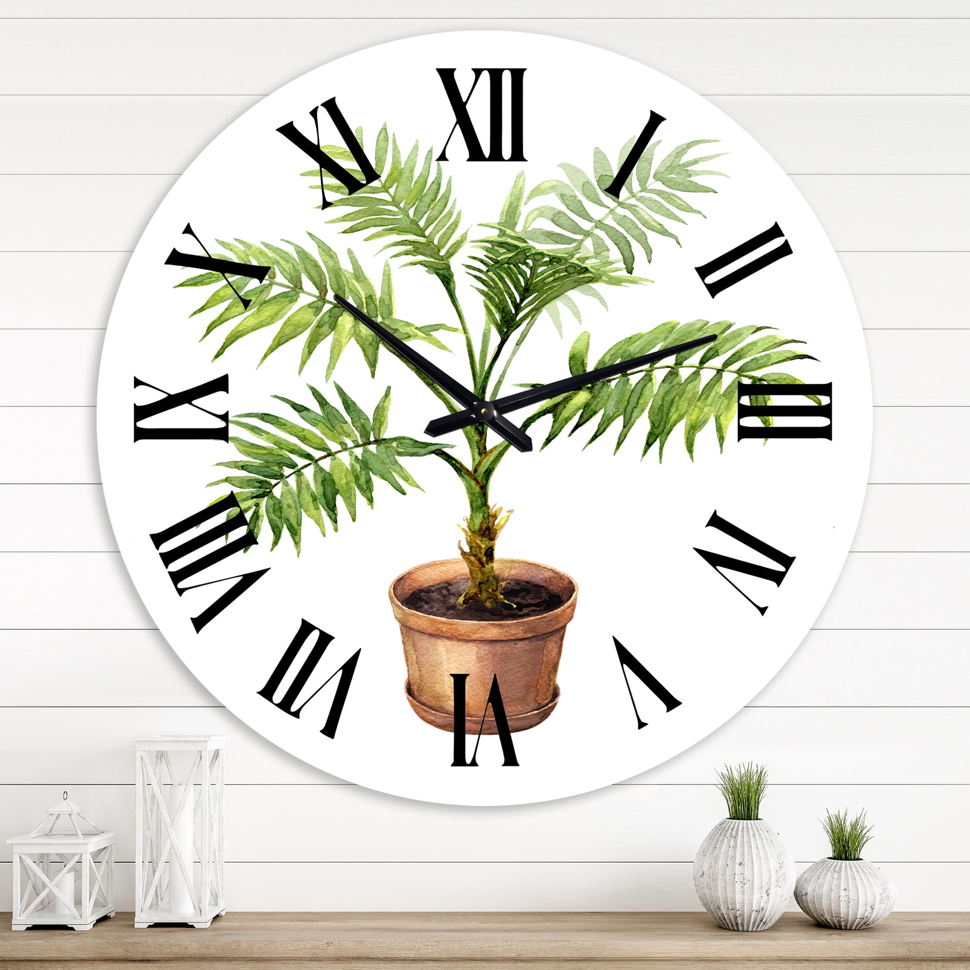 Designart 1 in Traditional Wall Clock