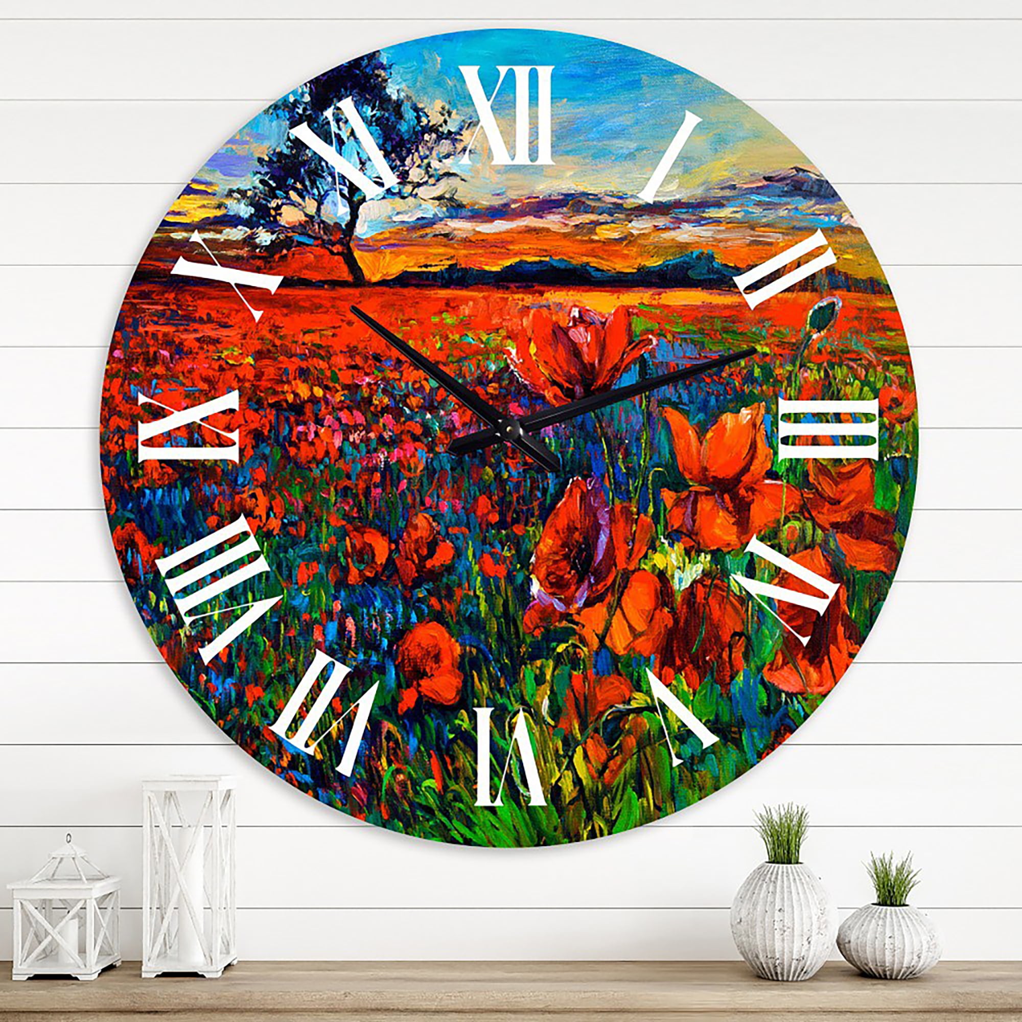 Designart 1 in Traditional Wall Clock