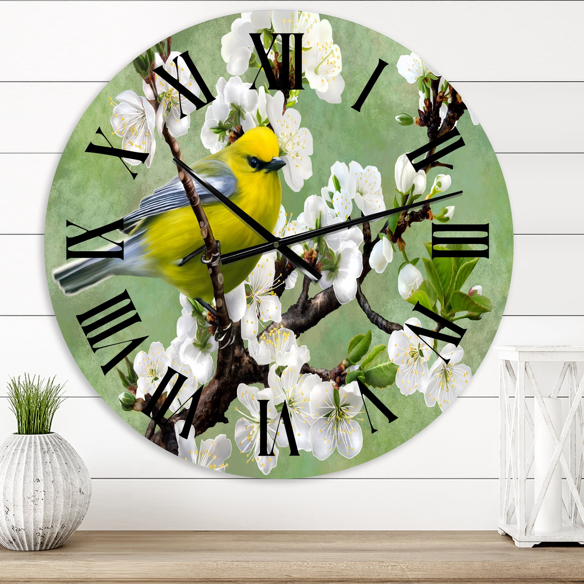 Designart 1 in Traditional Wall Clock