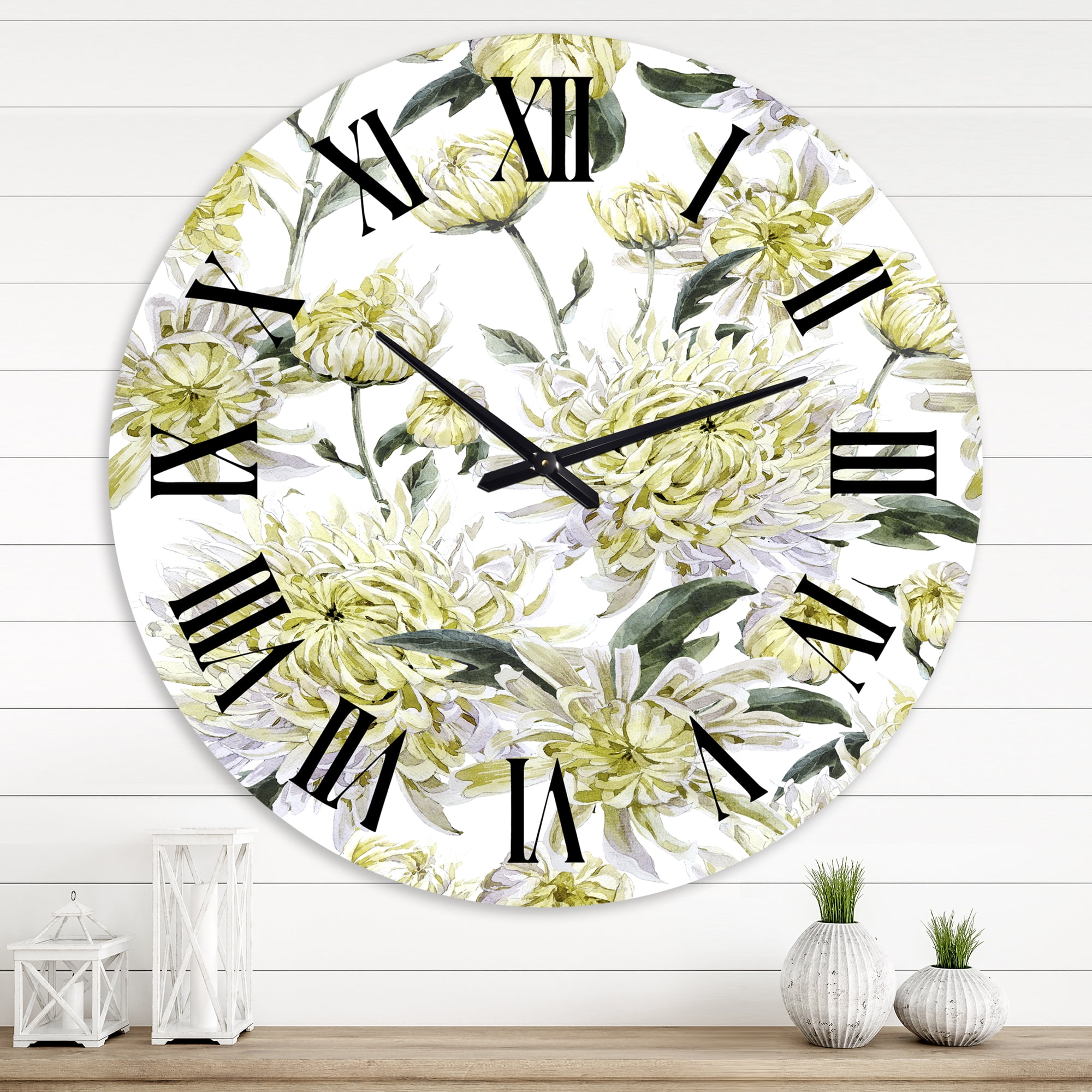 Designart 1 in Traditional Wall Clock