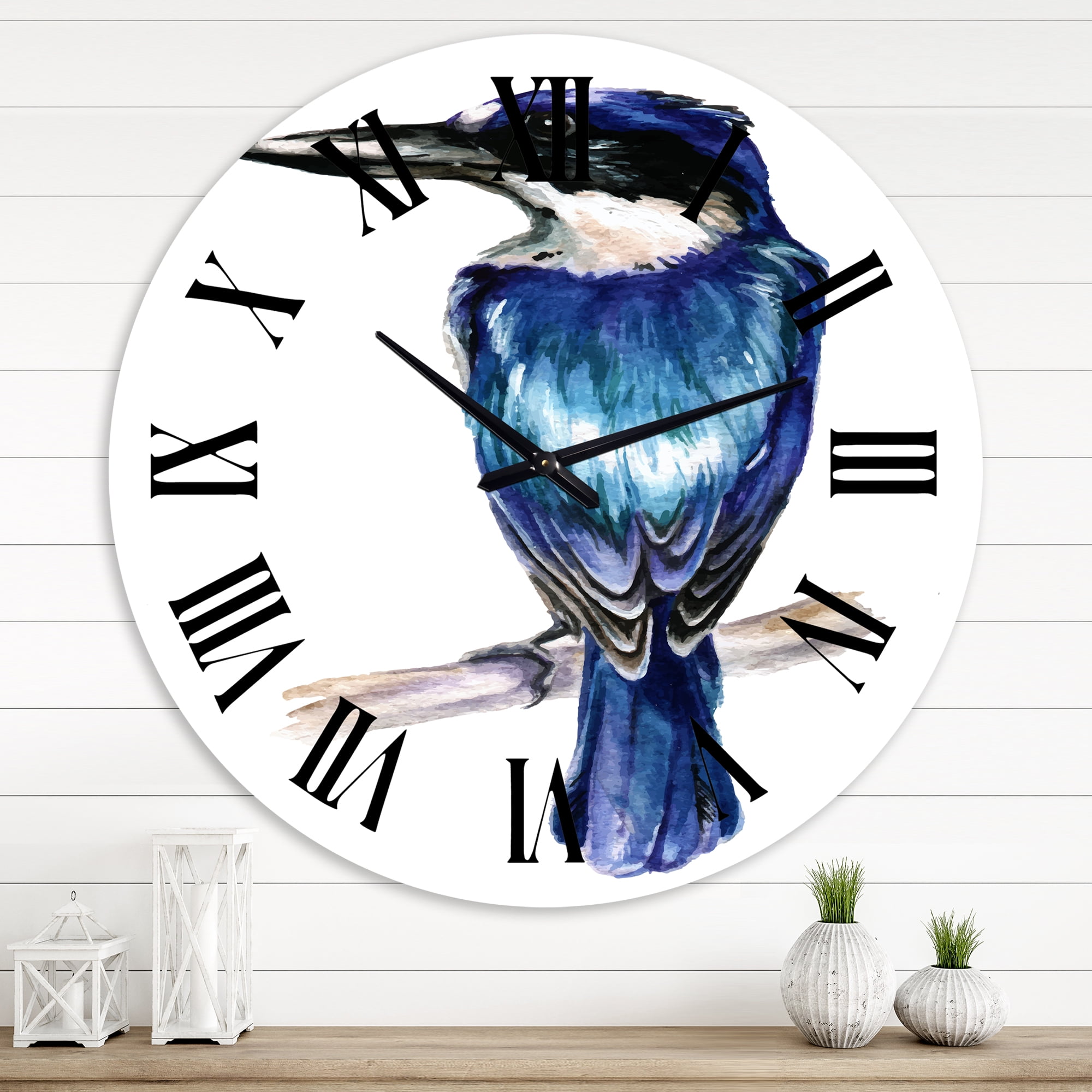 Designart 1 in Traditional Wall Clock