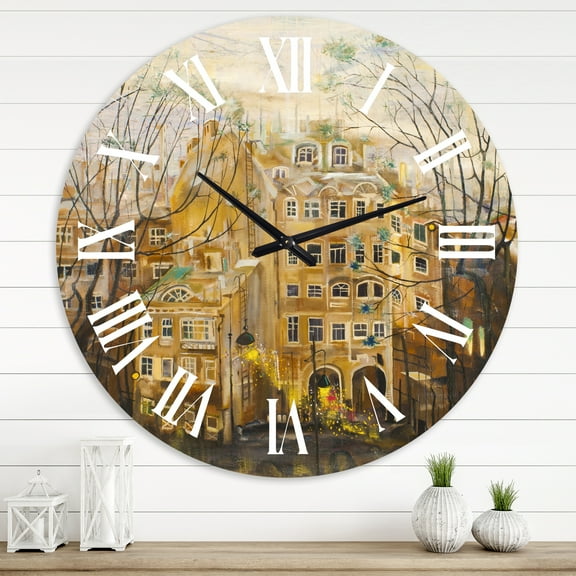 Designart 1 in Traditional Wall Clock