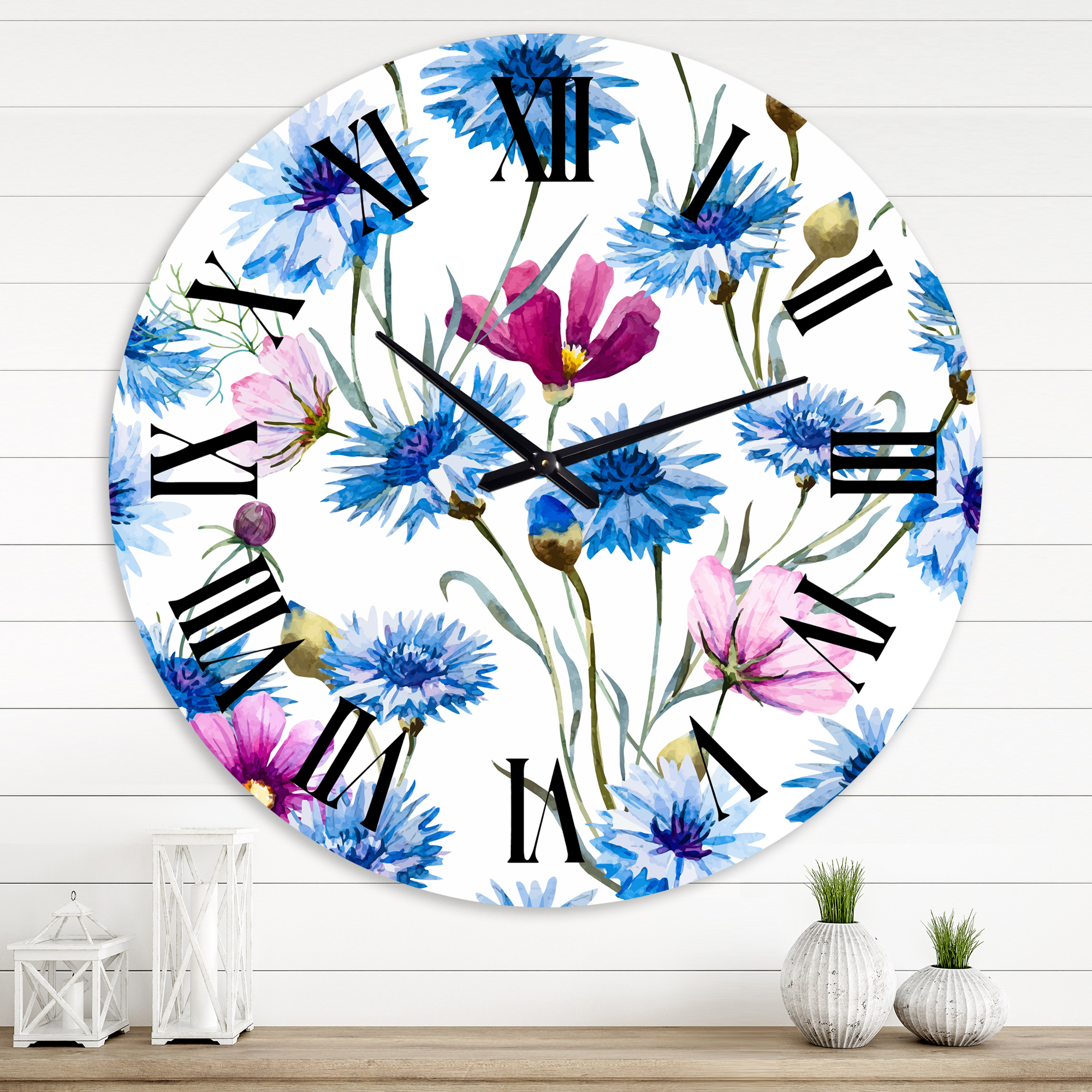 Designart 1 in Traditional Wall Clock