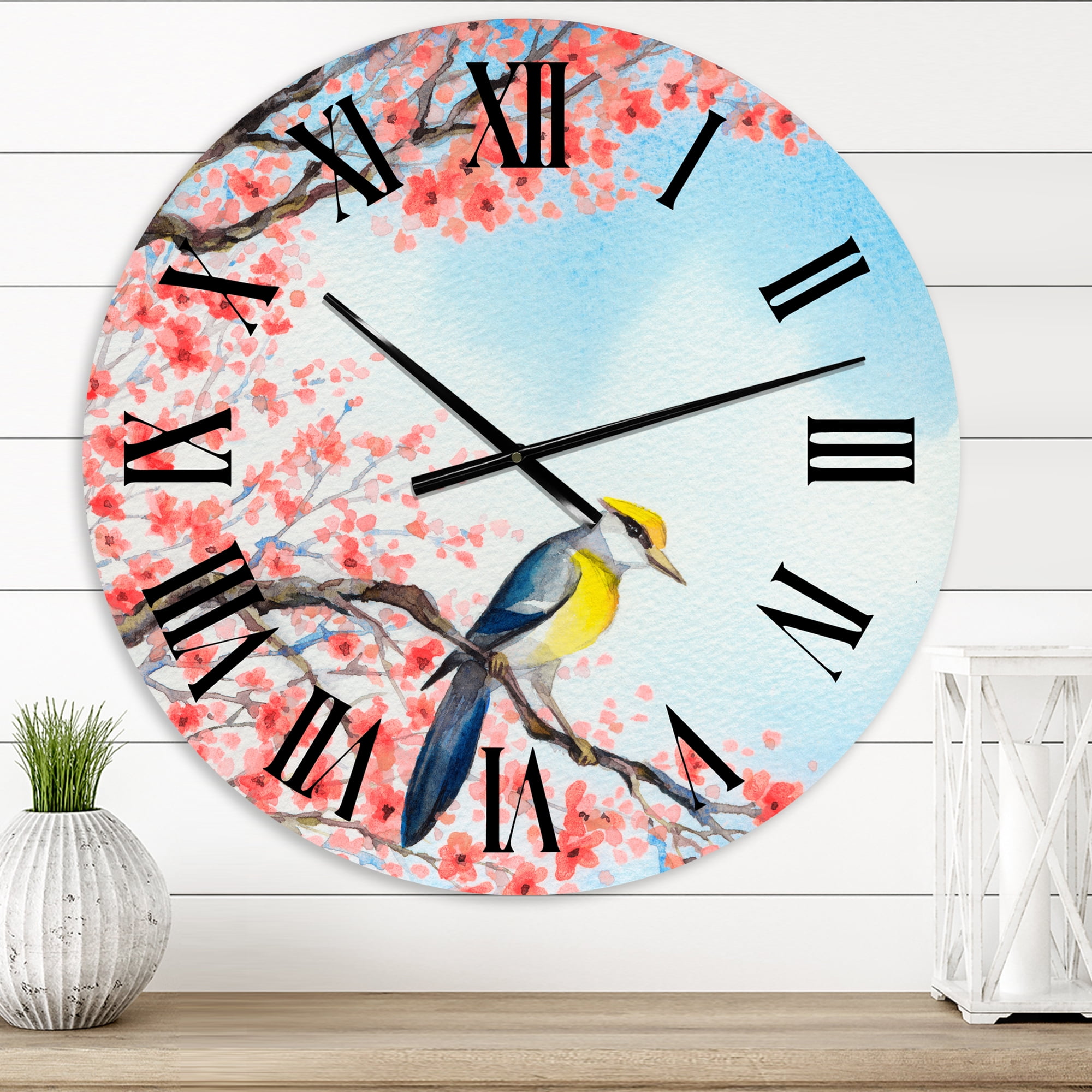 Designart 1 in Traditional Wall Clock
