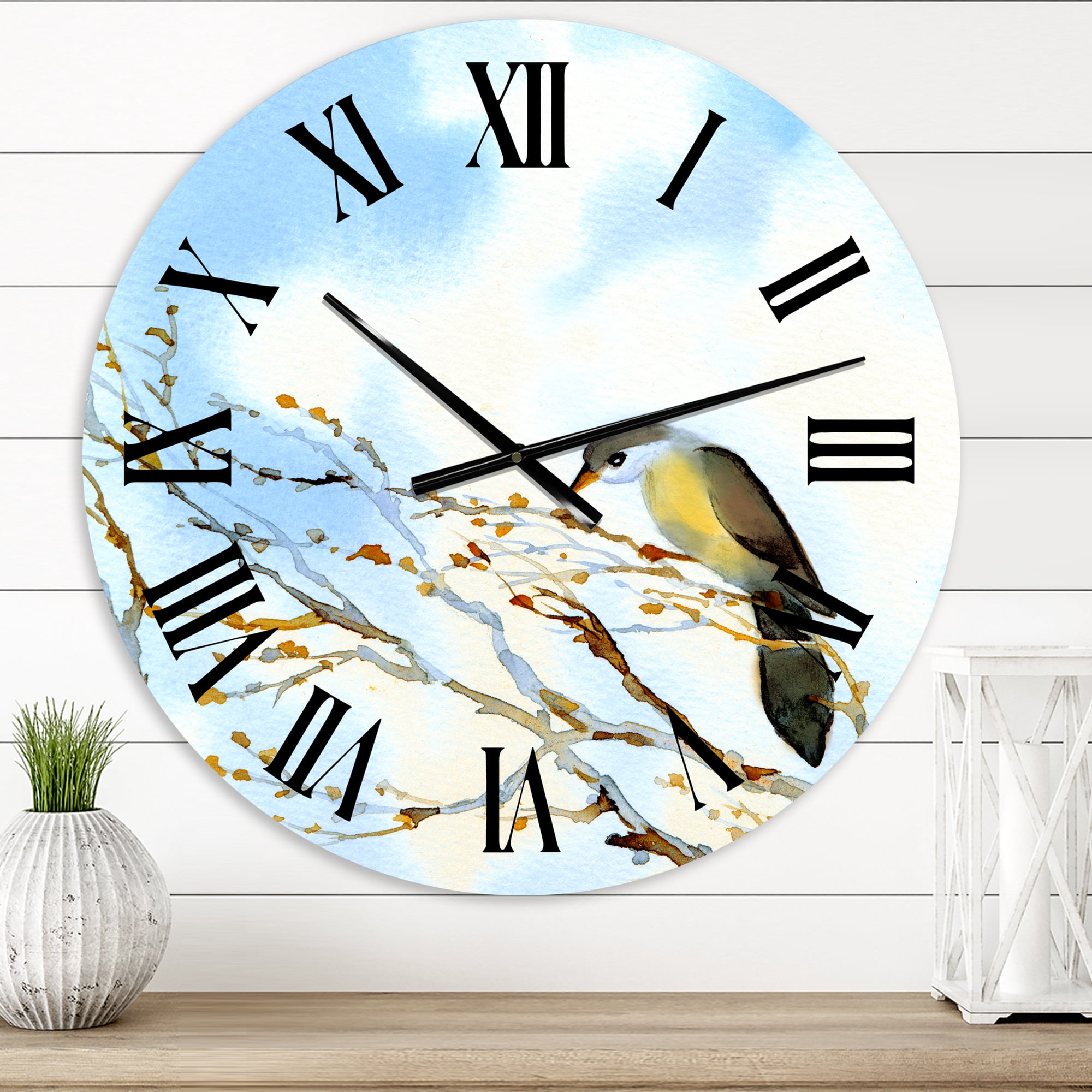 Designart 1 in Traditional Wall Clock