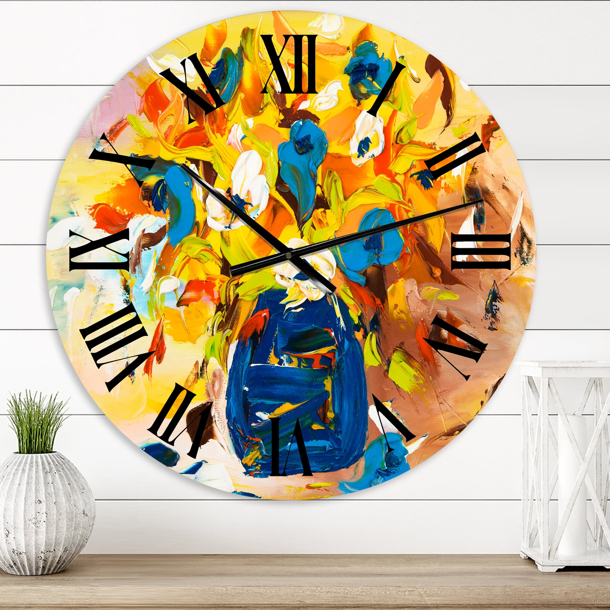 Designart 1 in Traditional Wall Clock